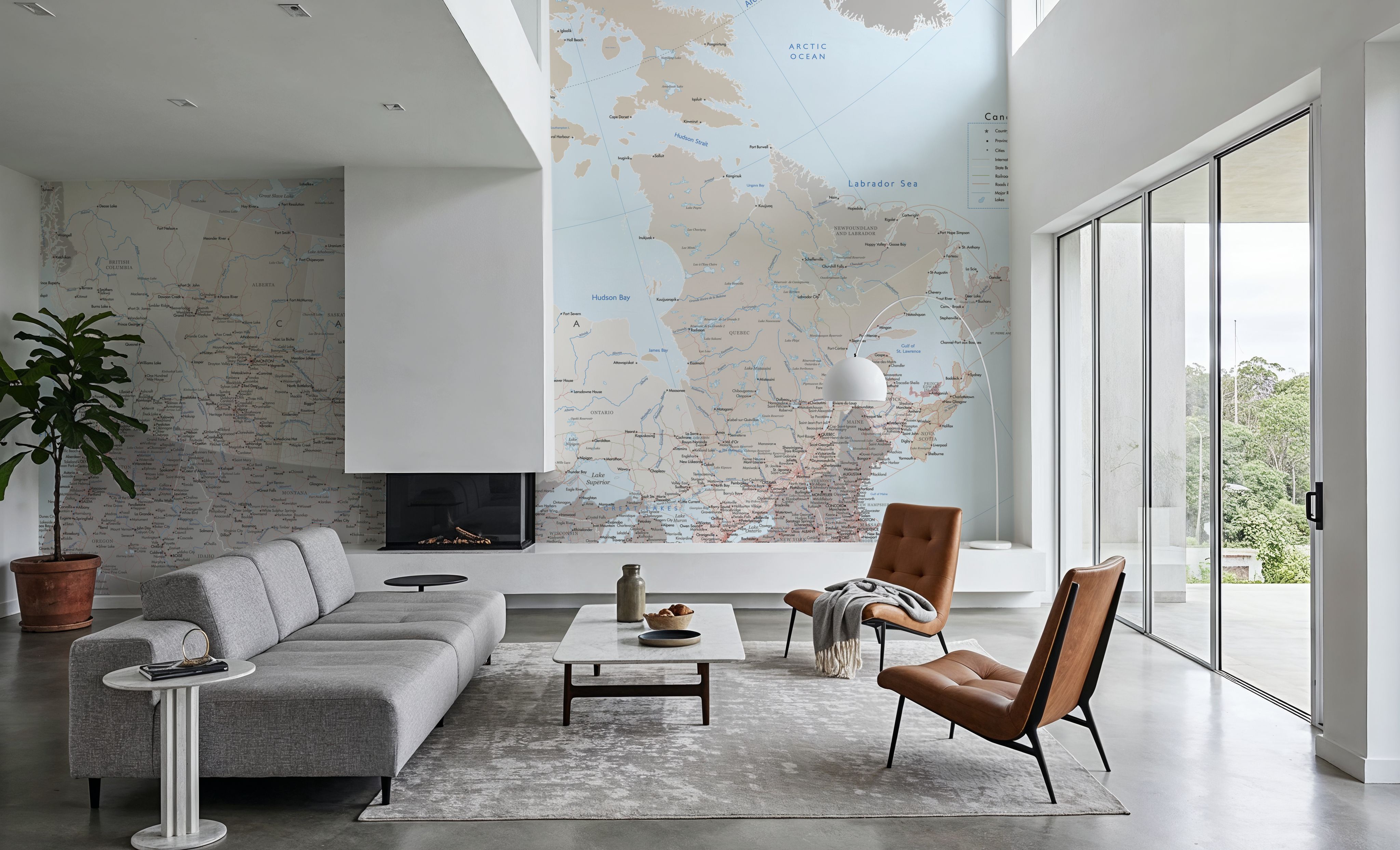 Canada Map Detailed - Lincoln