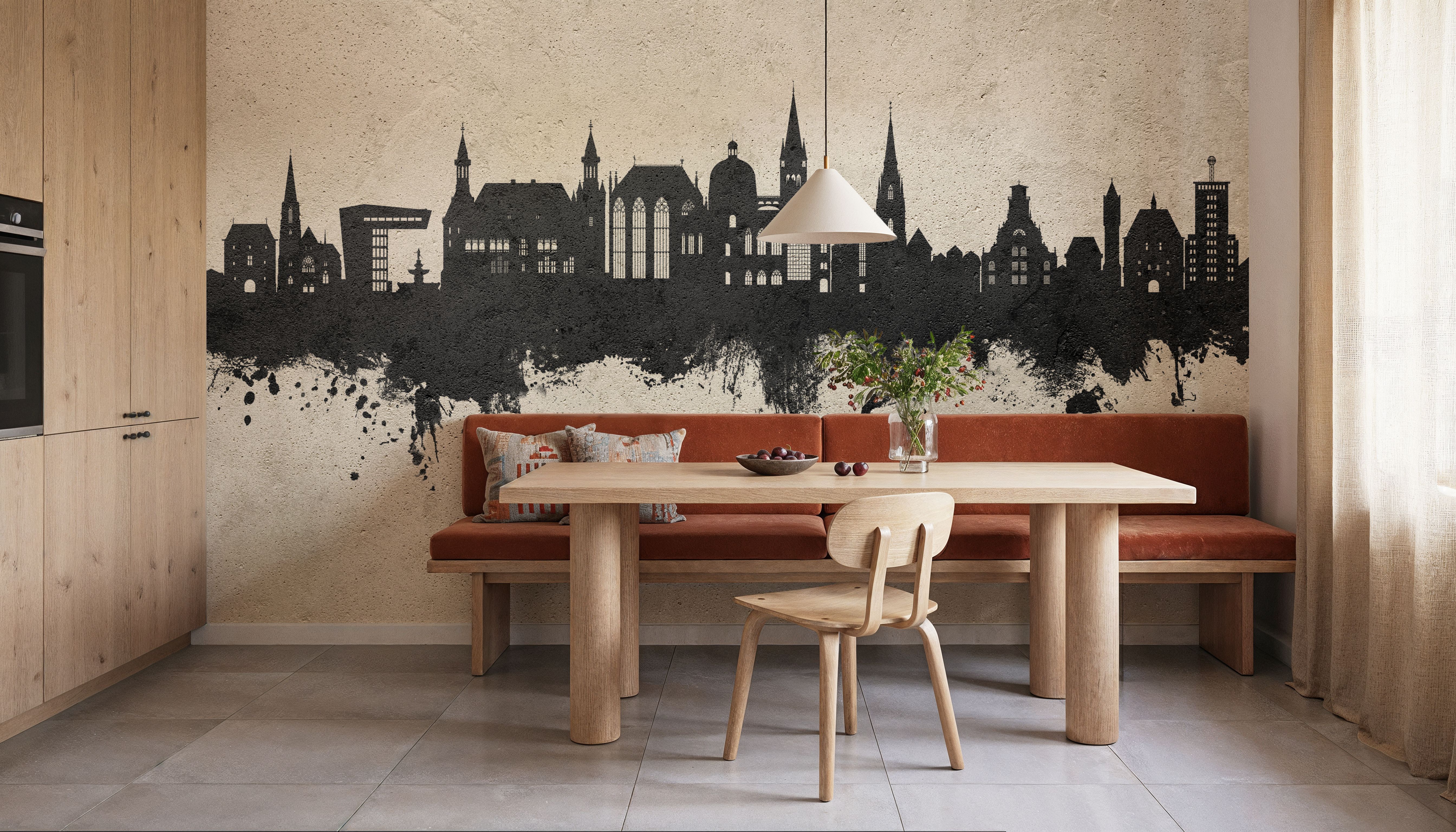 Aachen Germany Skyline Concrete, Wallpaper