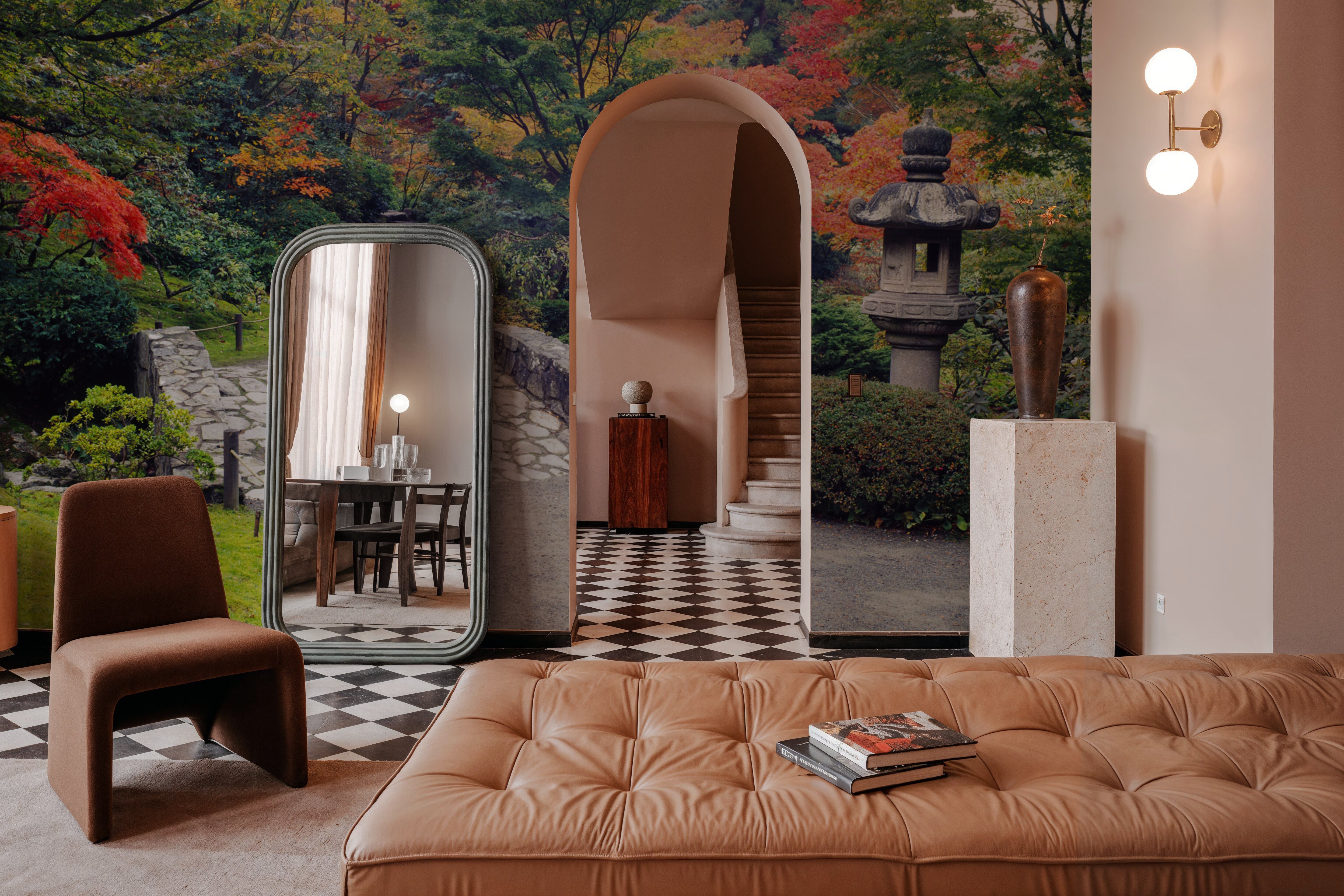 Autumn Zen Garden, Wallpaper