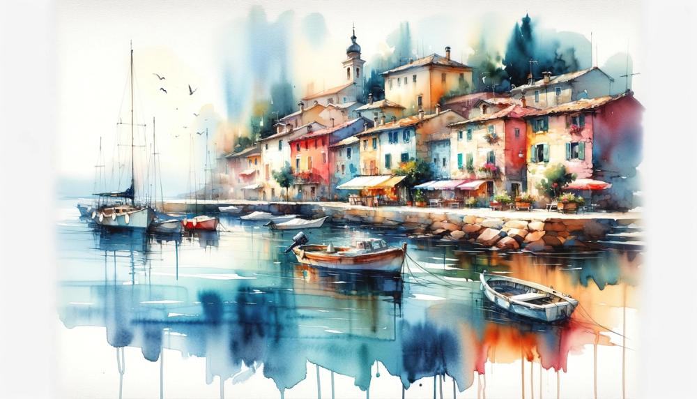 Seaside Village Tranquility