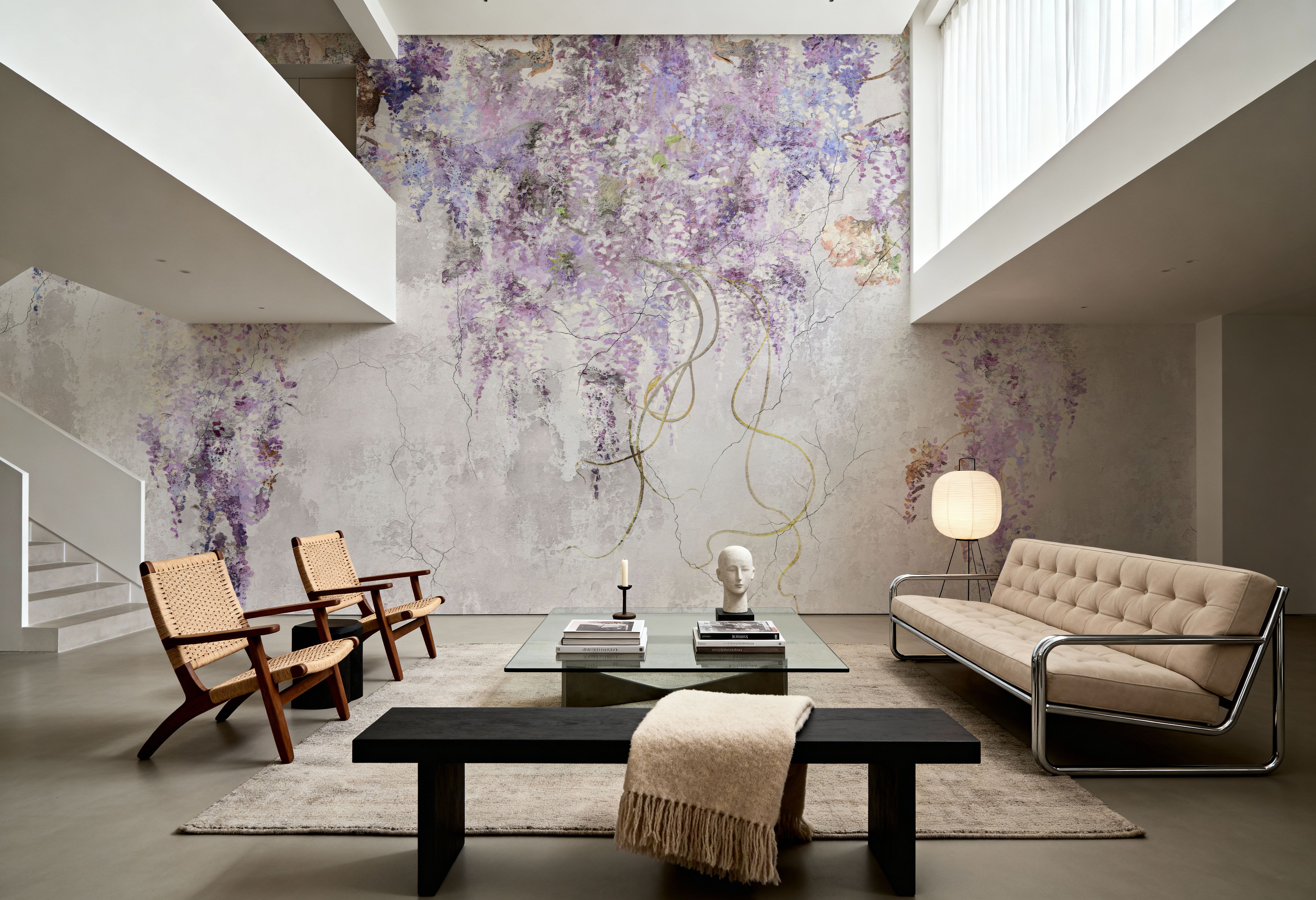 Blurry Lilac Branches 