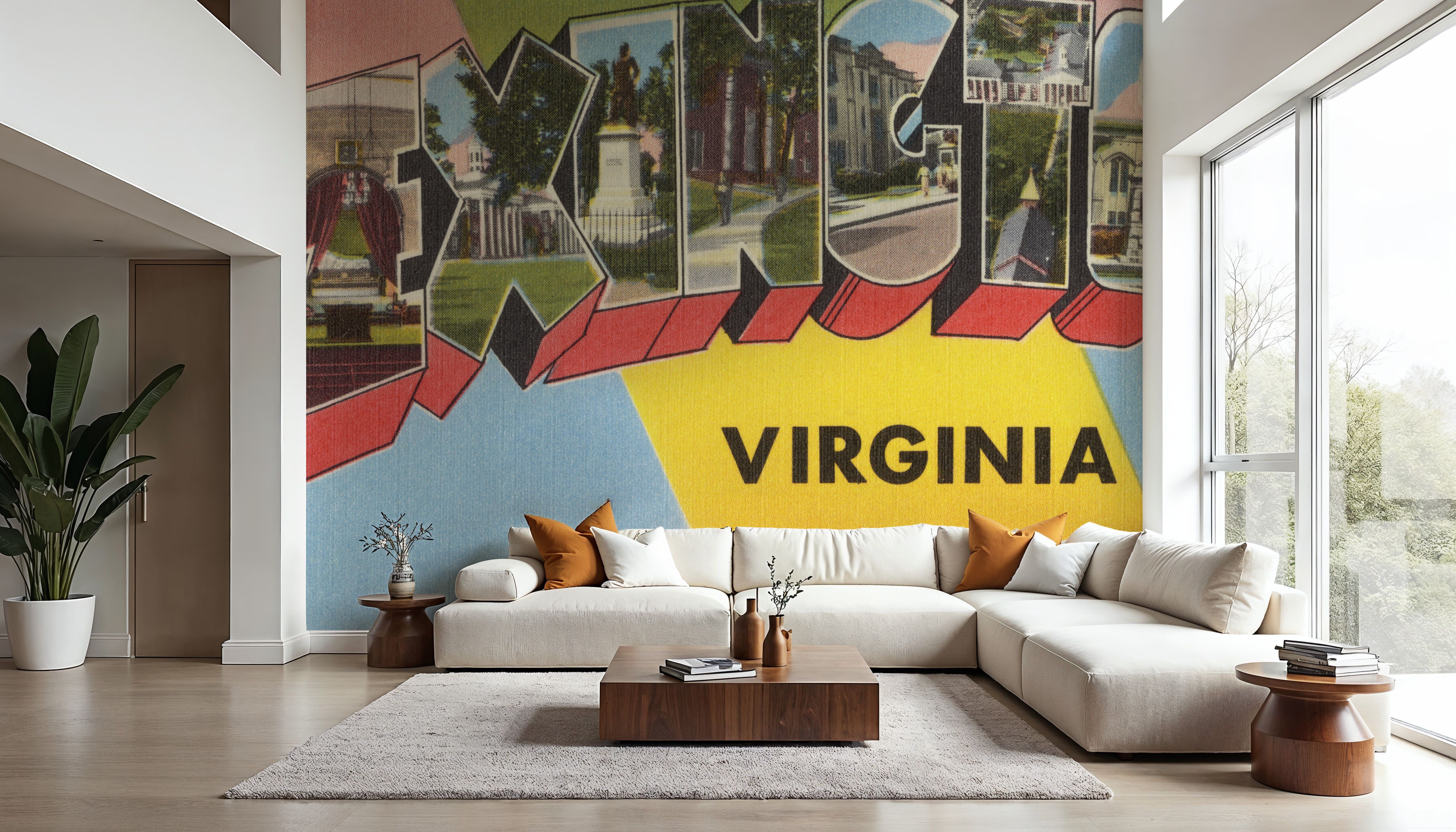 Greetings from Lexington - Screenprint Postcard