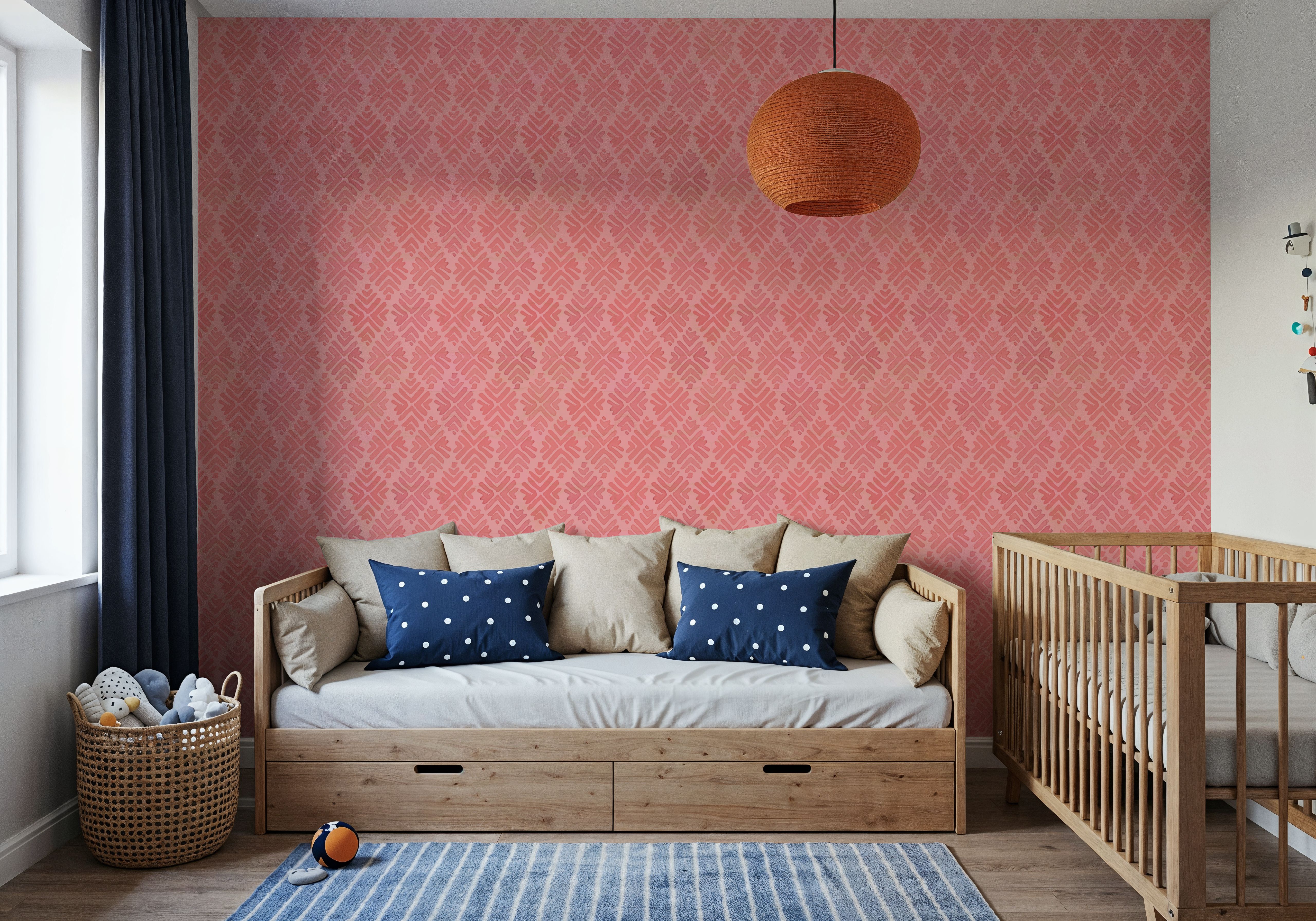 Bohemian Leaves Pink