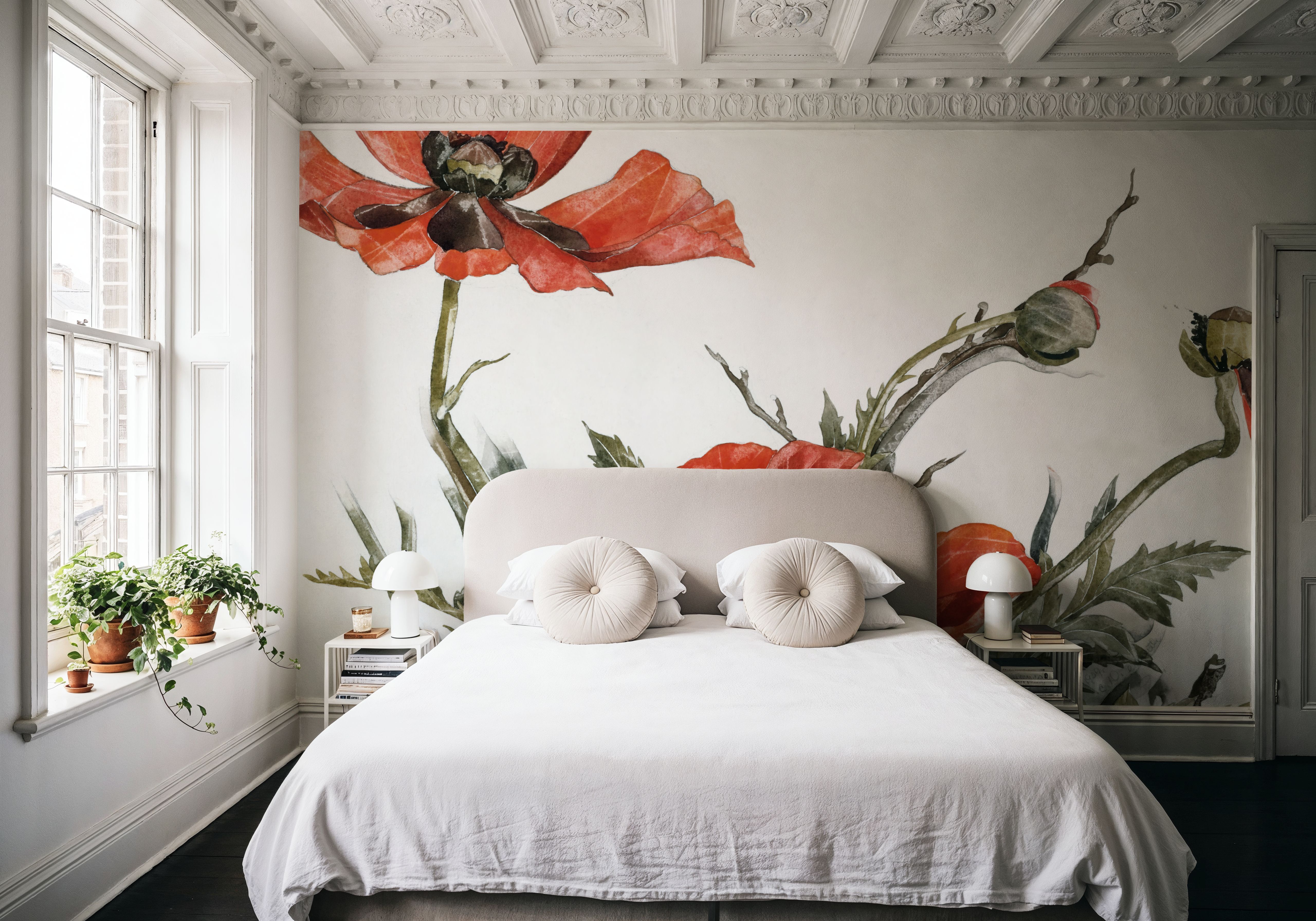 Red Poppies, Wallpaper