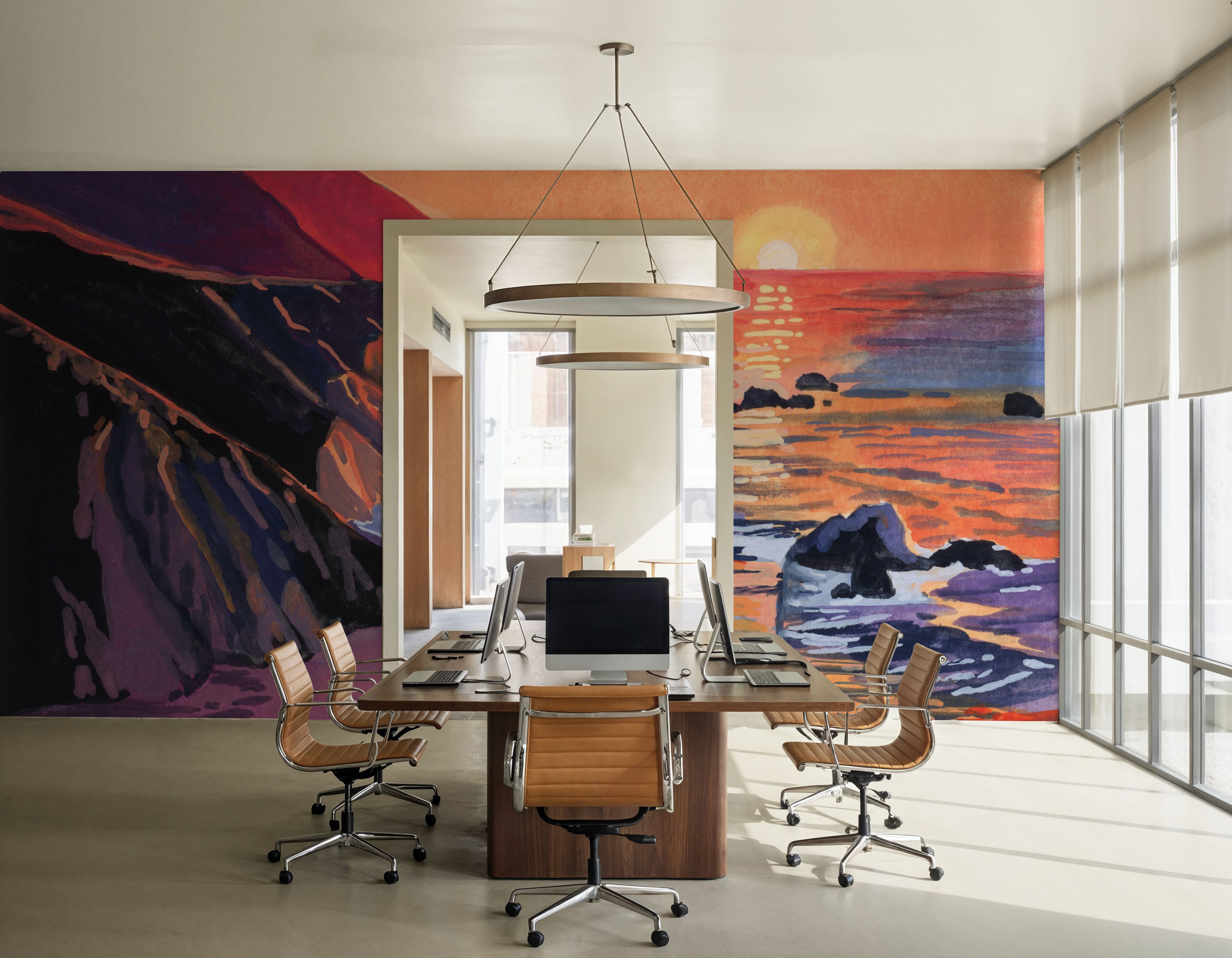 Sunset on The Sandy Dune