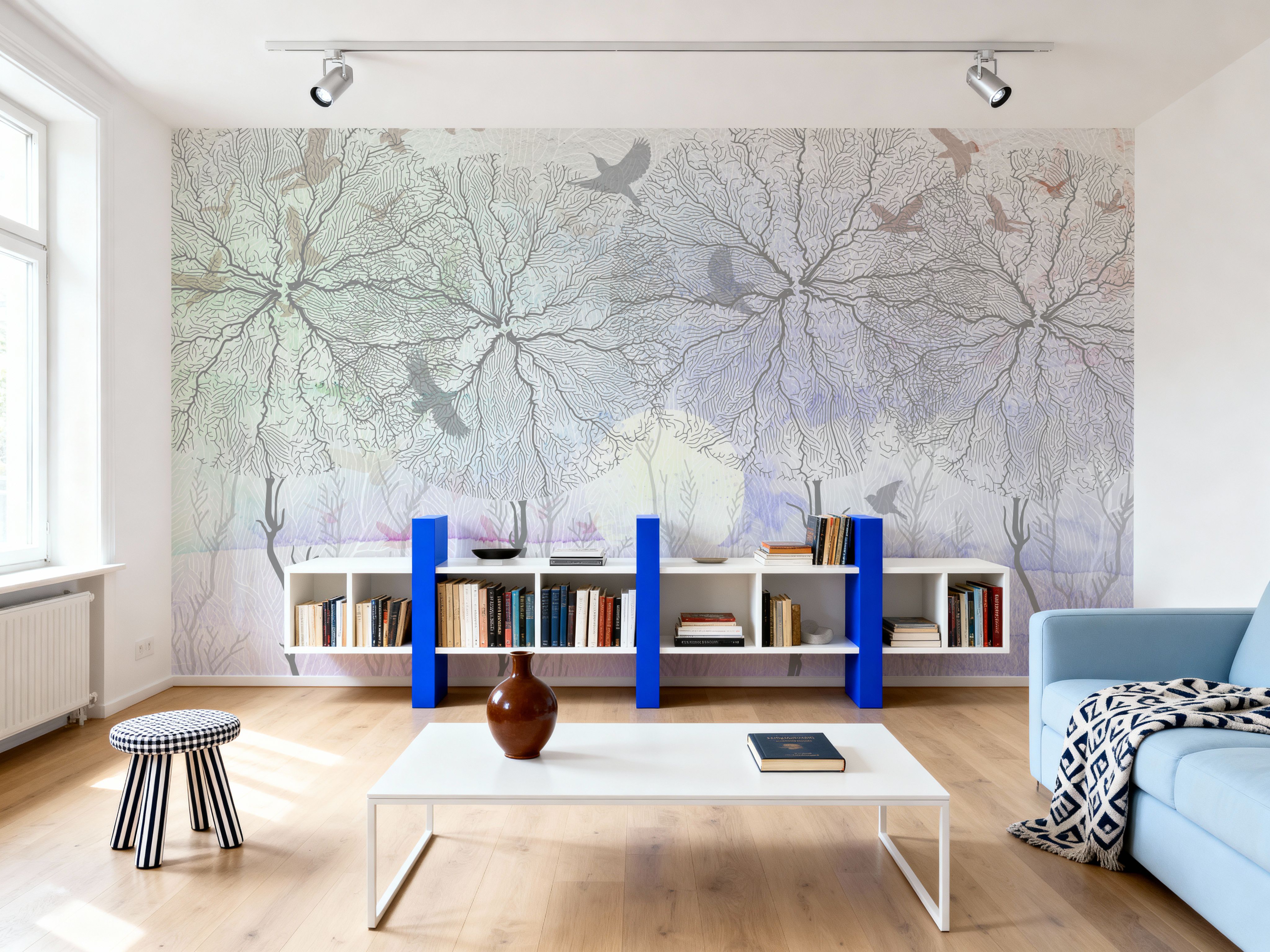 Shade of Trees Lilac