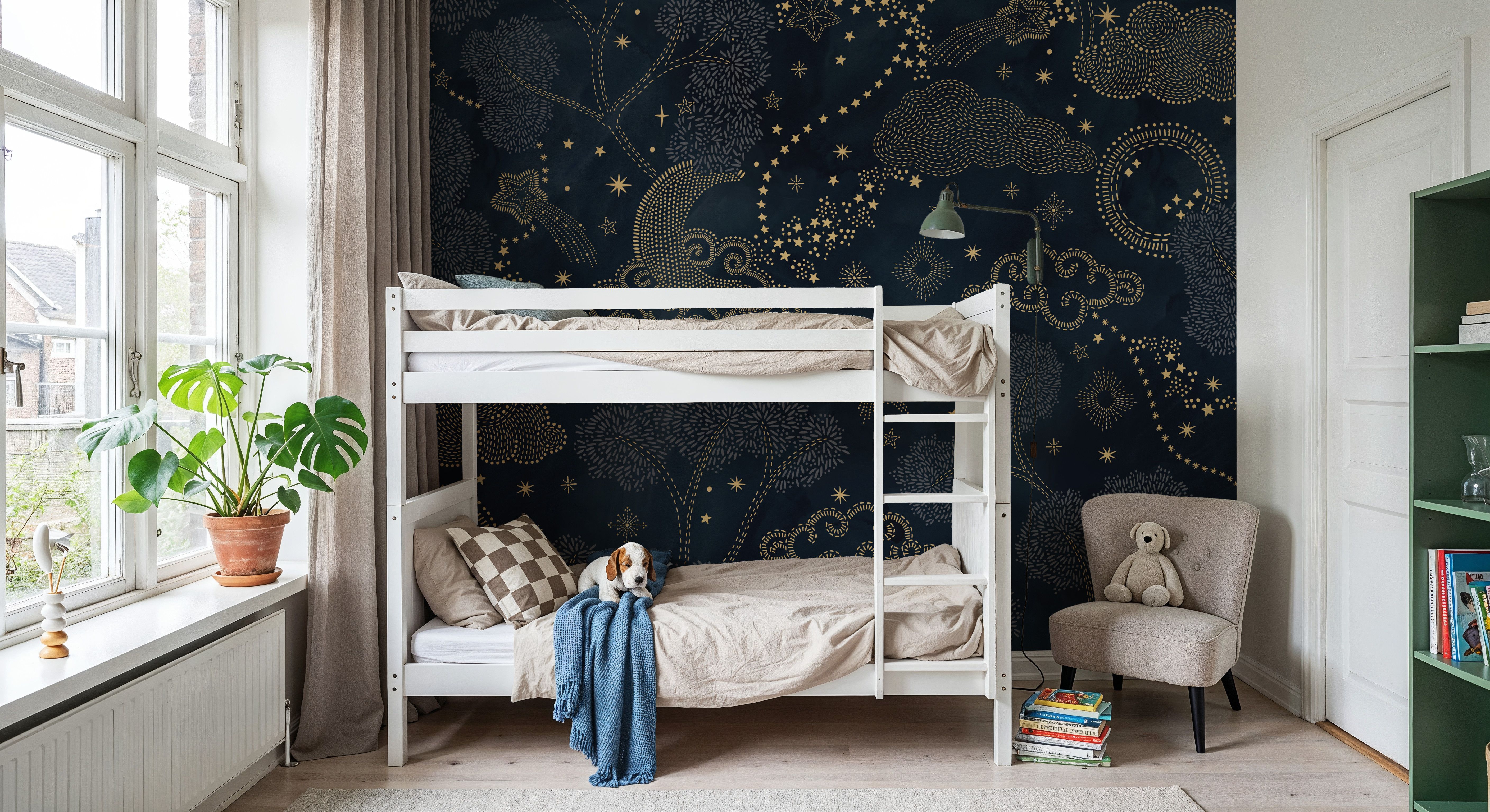 Moonlit Sky, Midnight