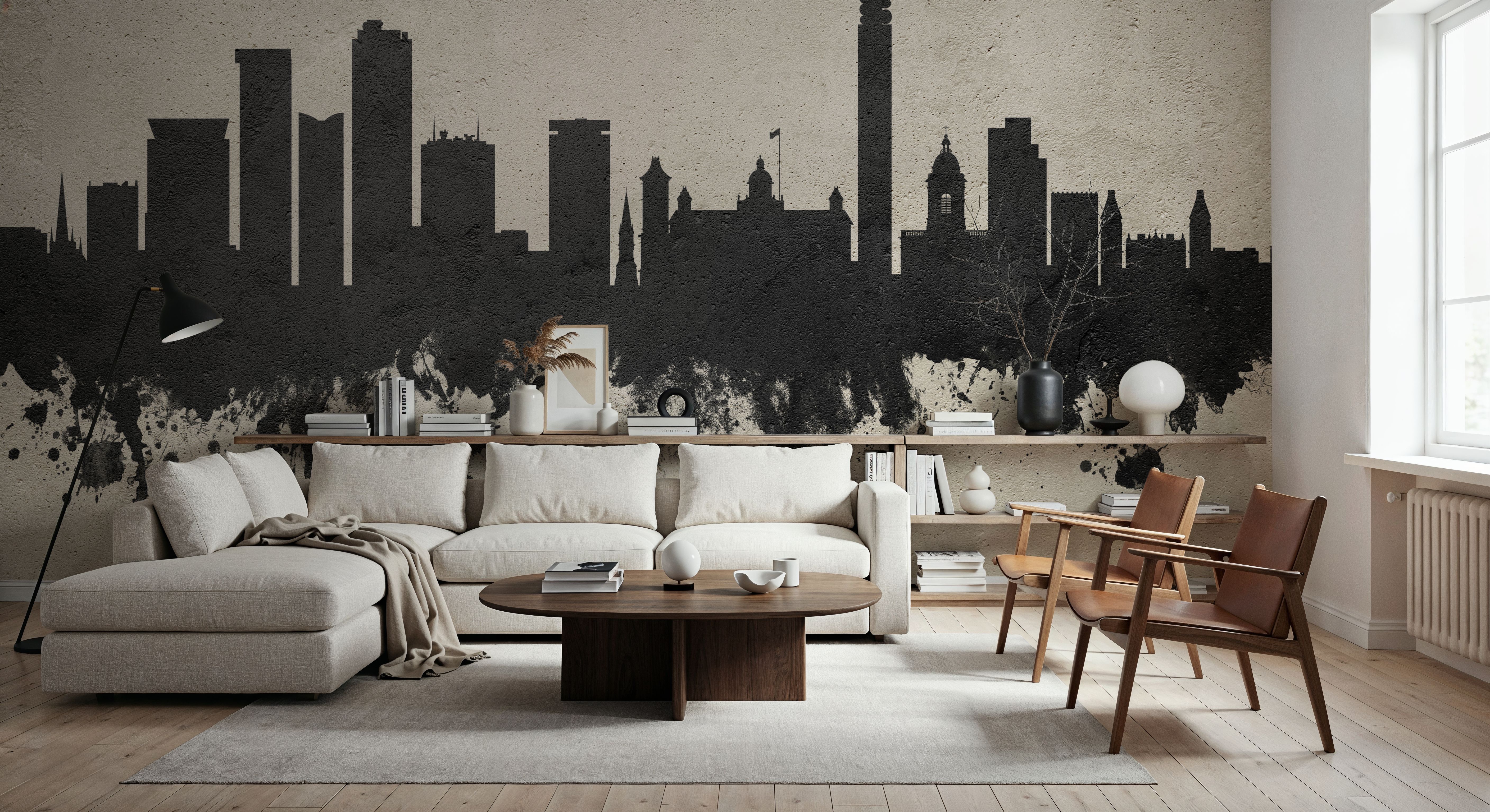 Birmingham England Skyline Concrete