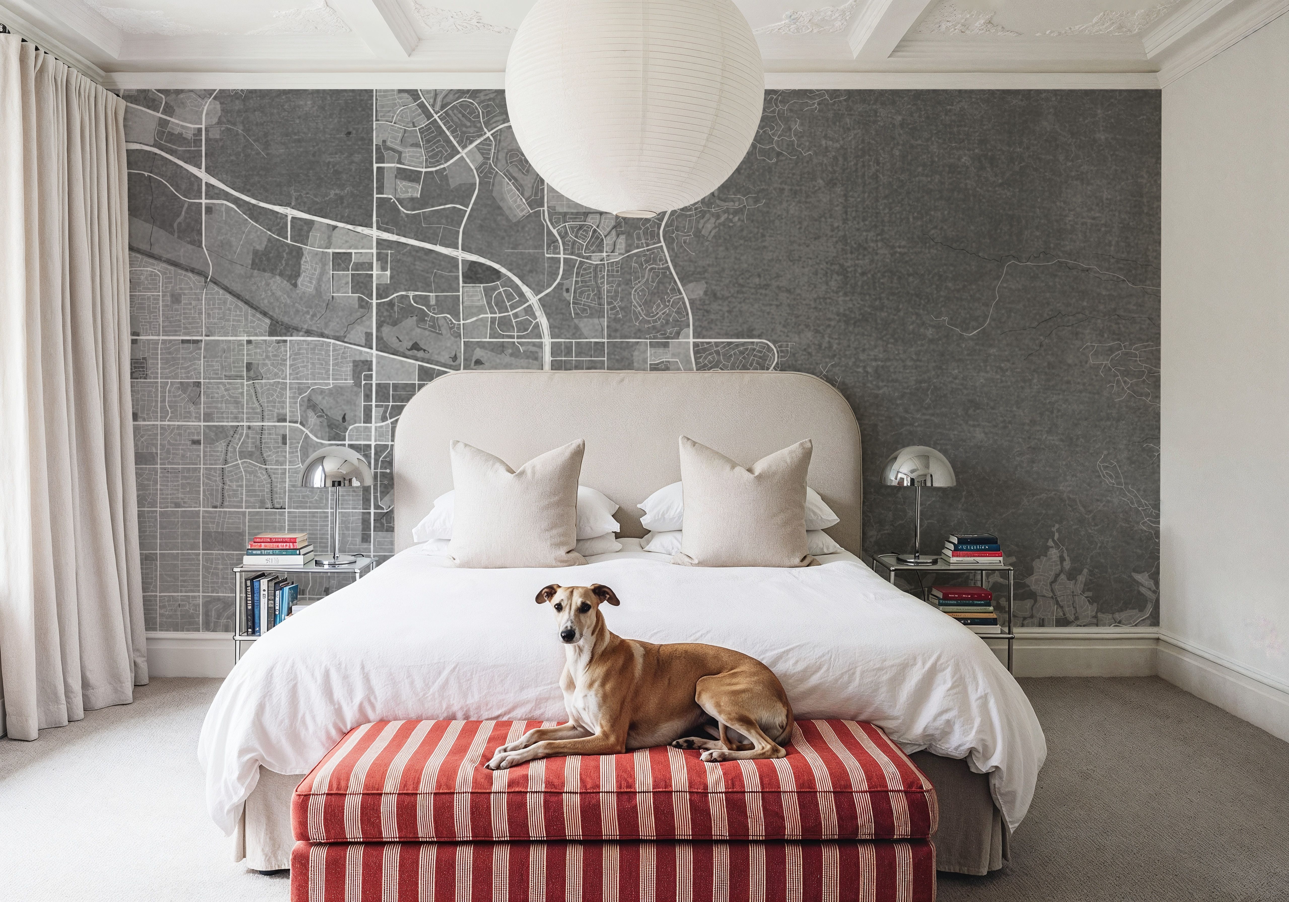 Scottsdale Grey, Behang