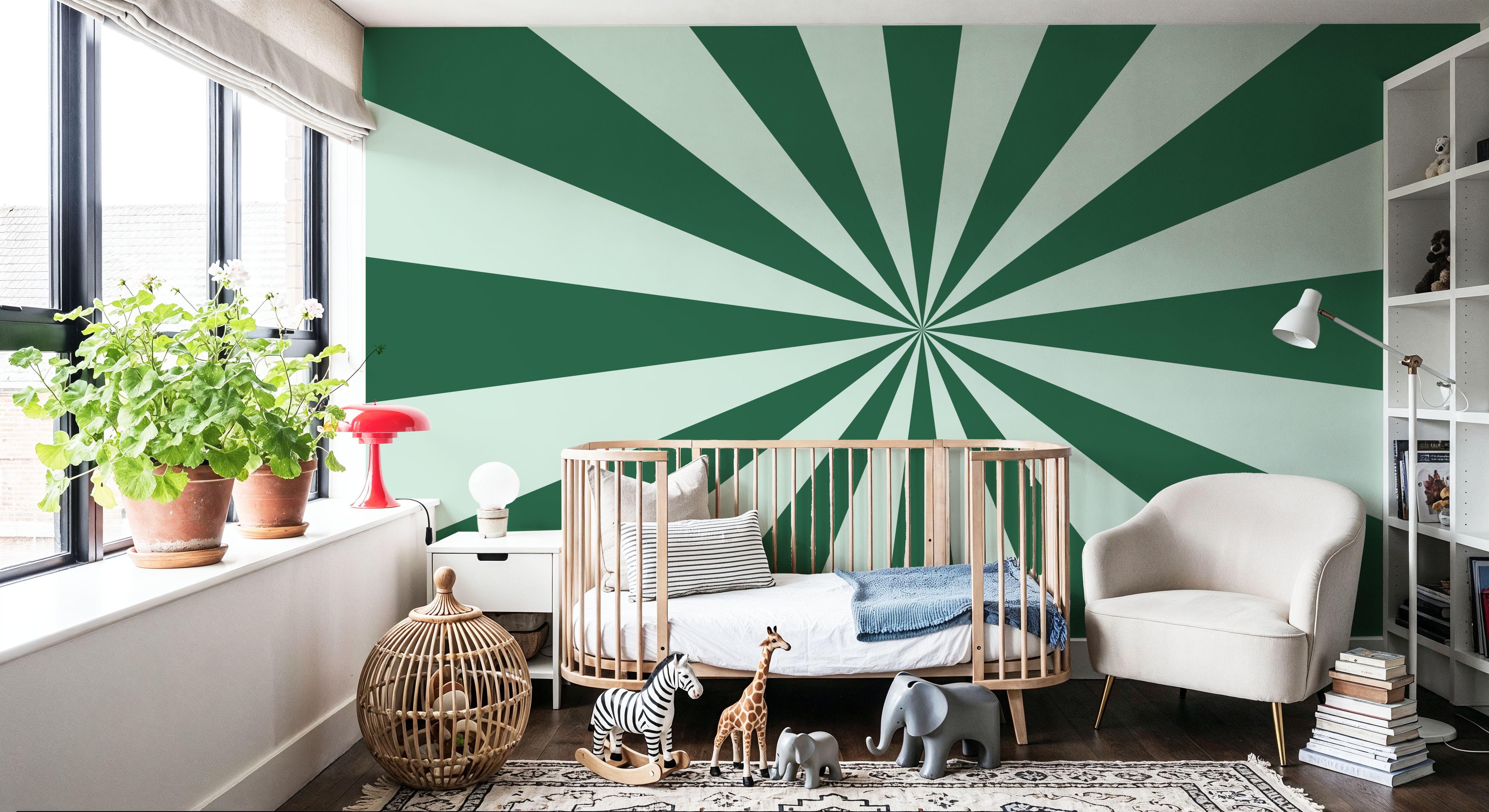 Circus Ceiling, Green on Green