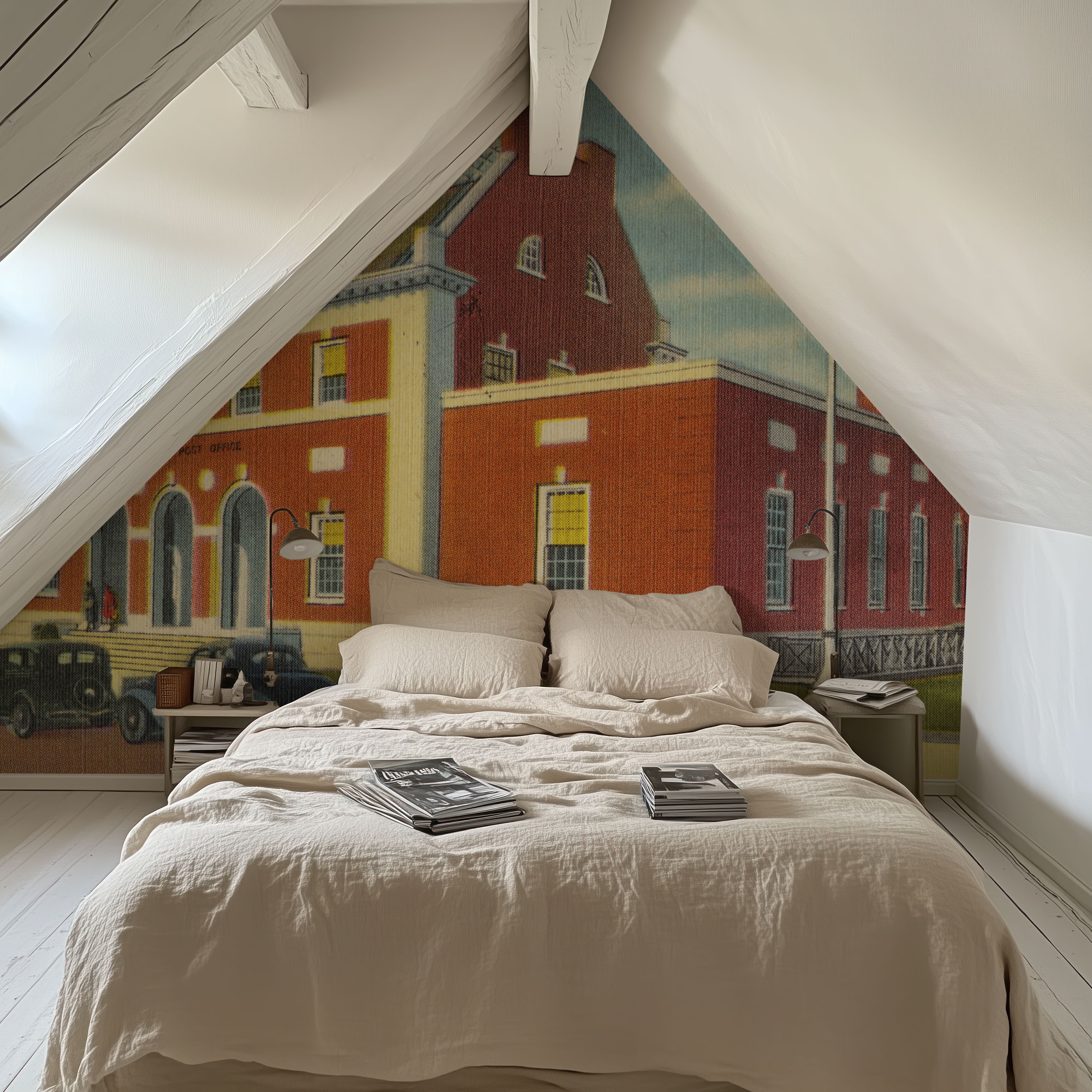 Greetings from the Post Office - Screenprint Postcard