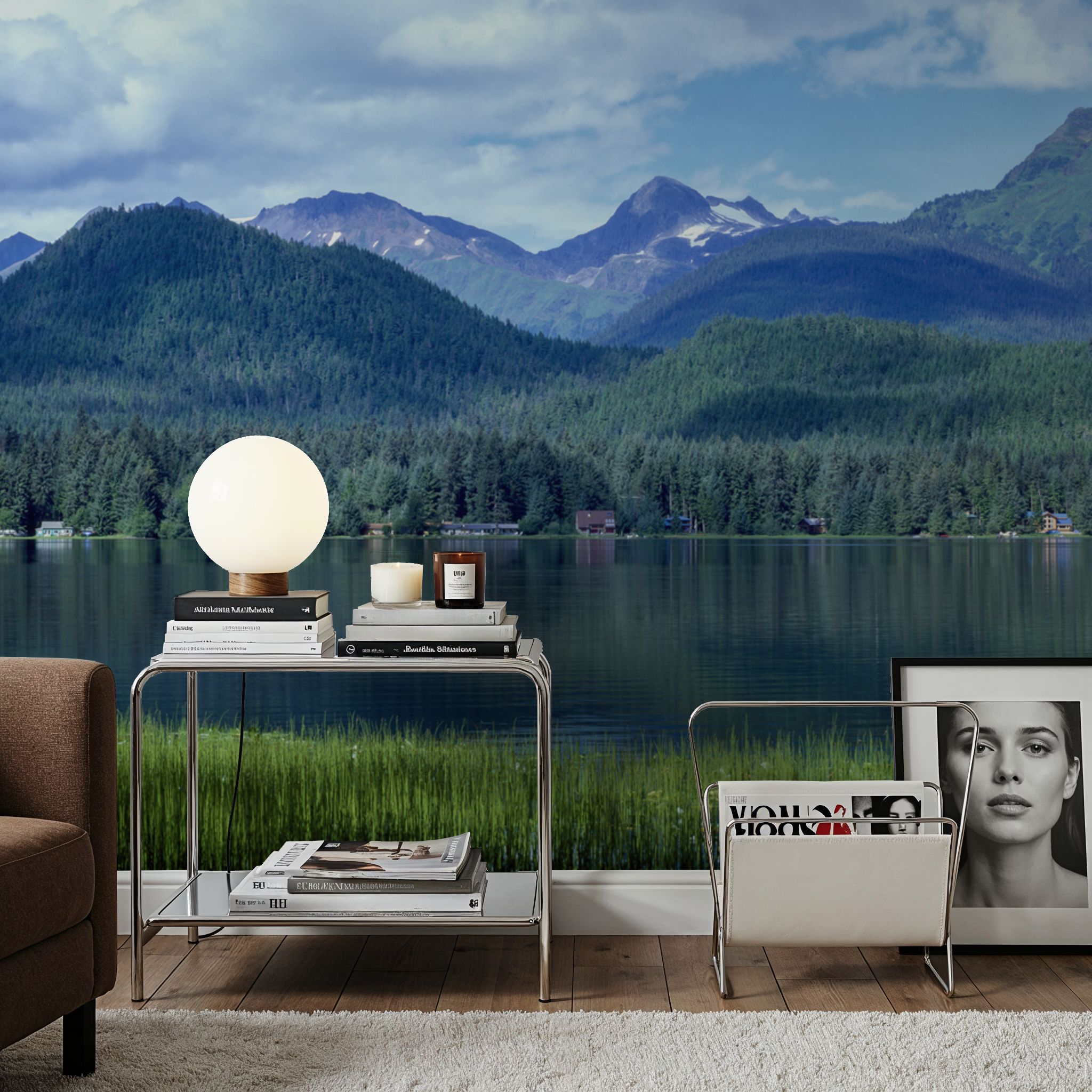 Crystalline Alpine Mirror