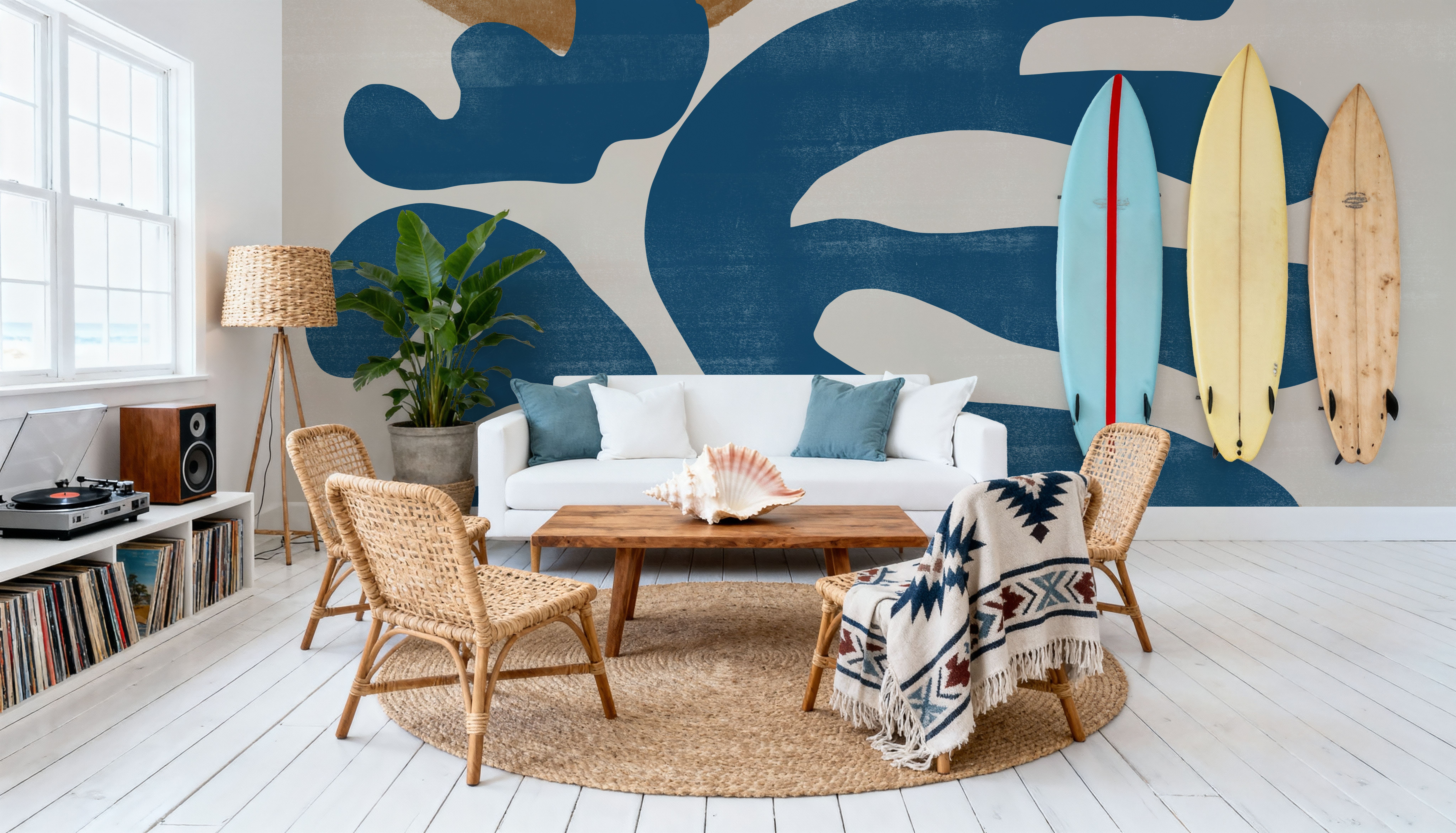 Modern Plant No3, Papel pintado