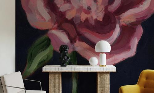 Peony in Black