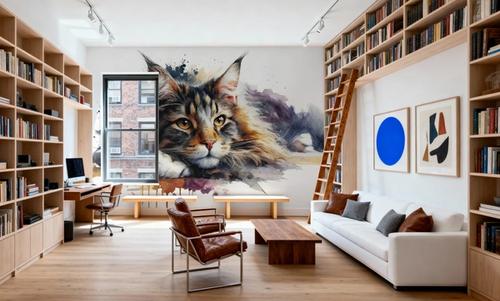 Maine Coon in Repose Blends