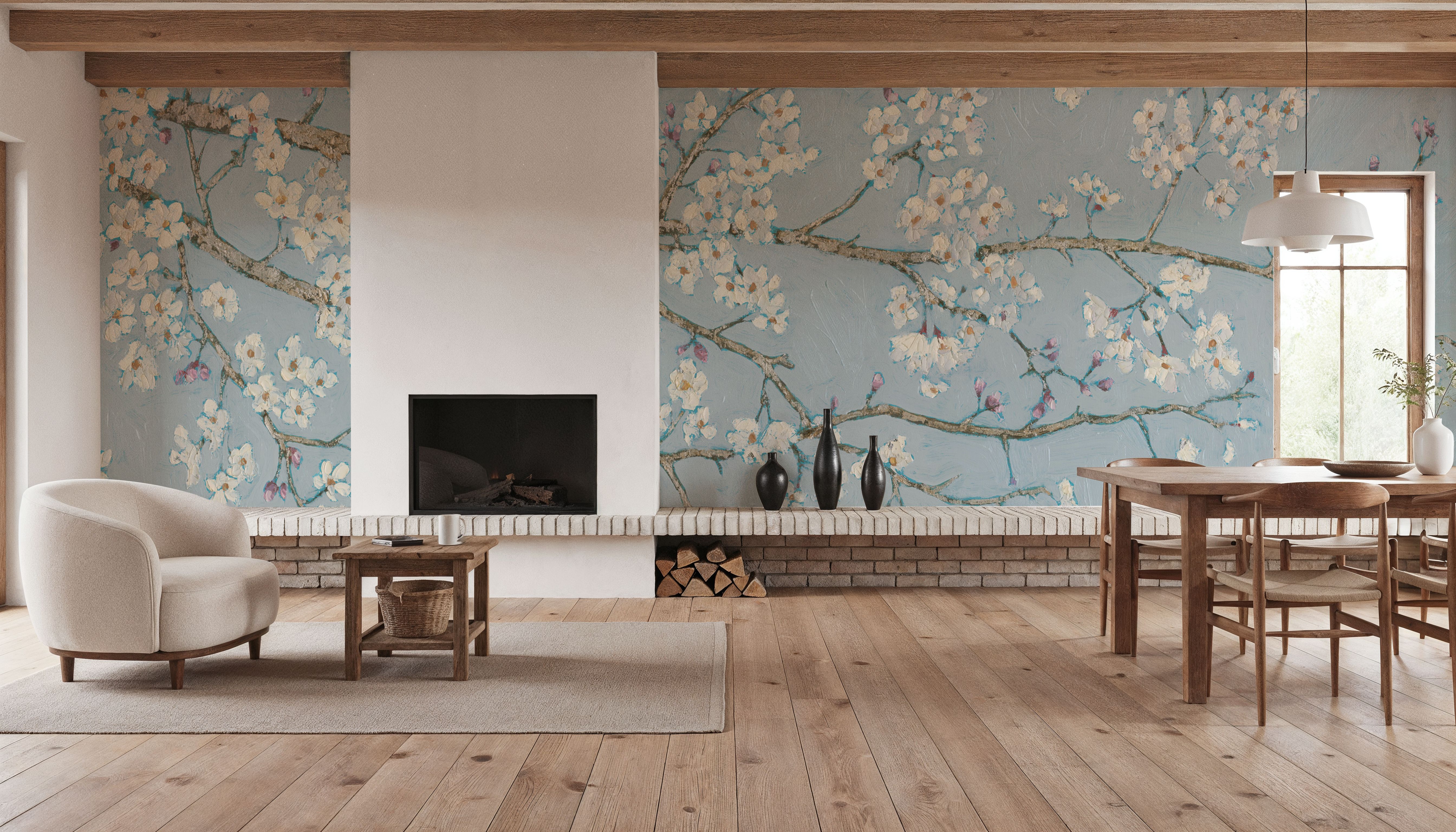 Apple Blossom Time, Wallpaper