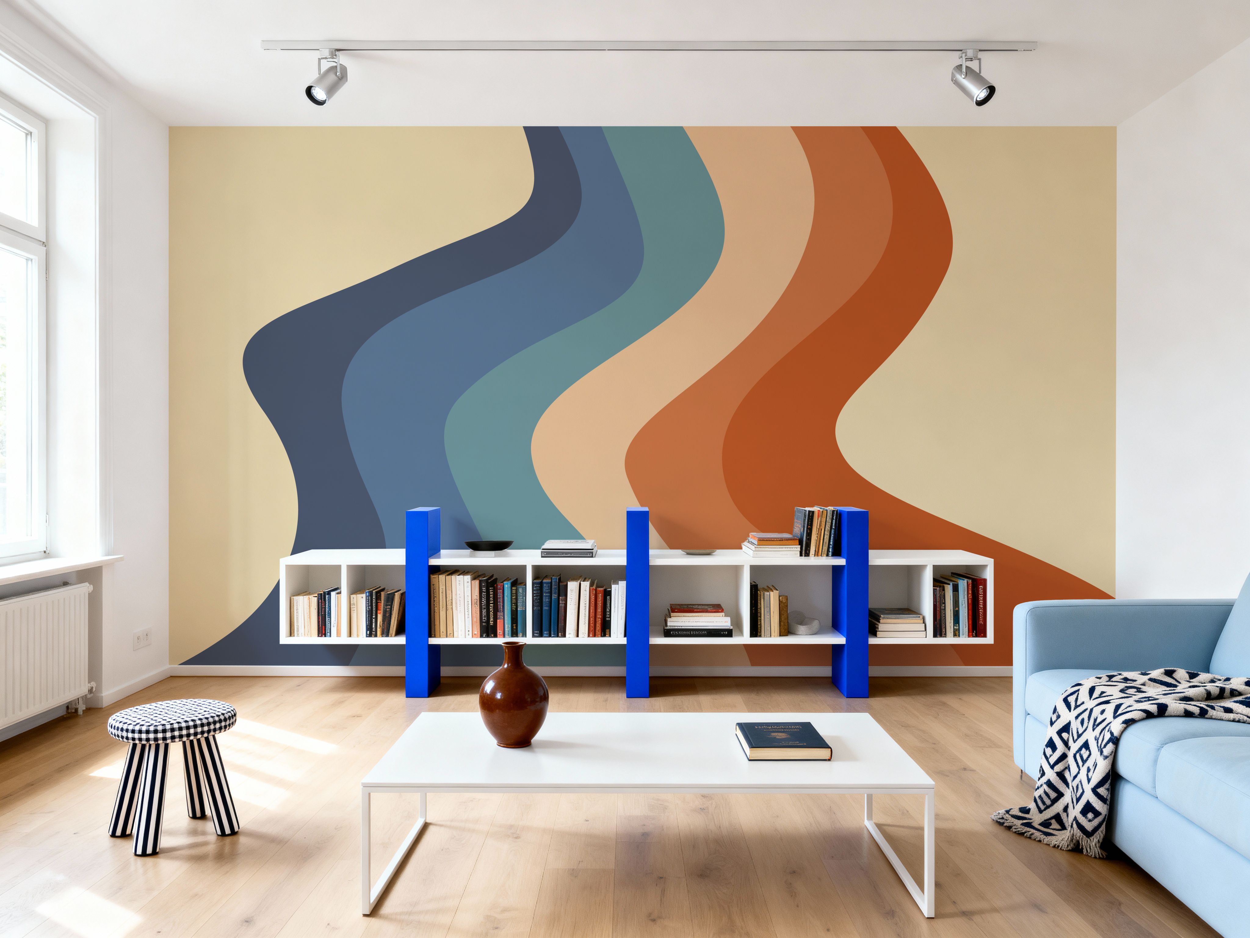 Swirly Hippie Rainbow