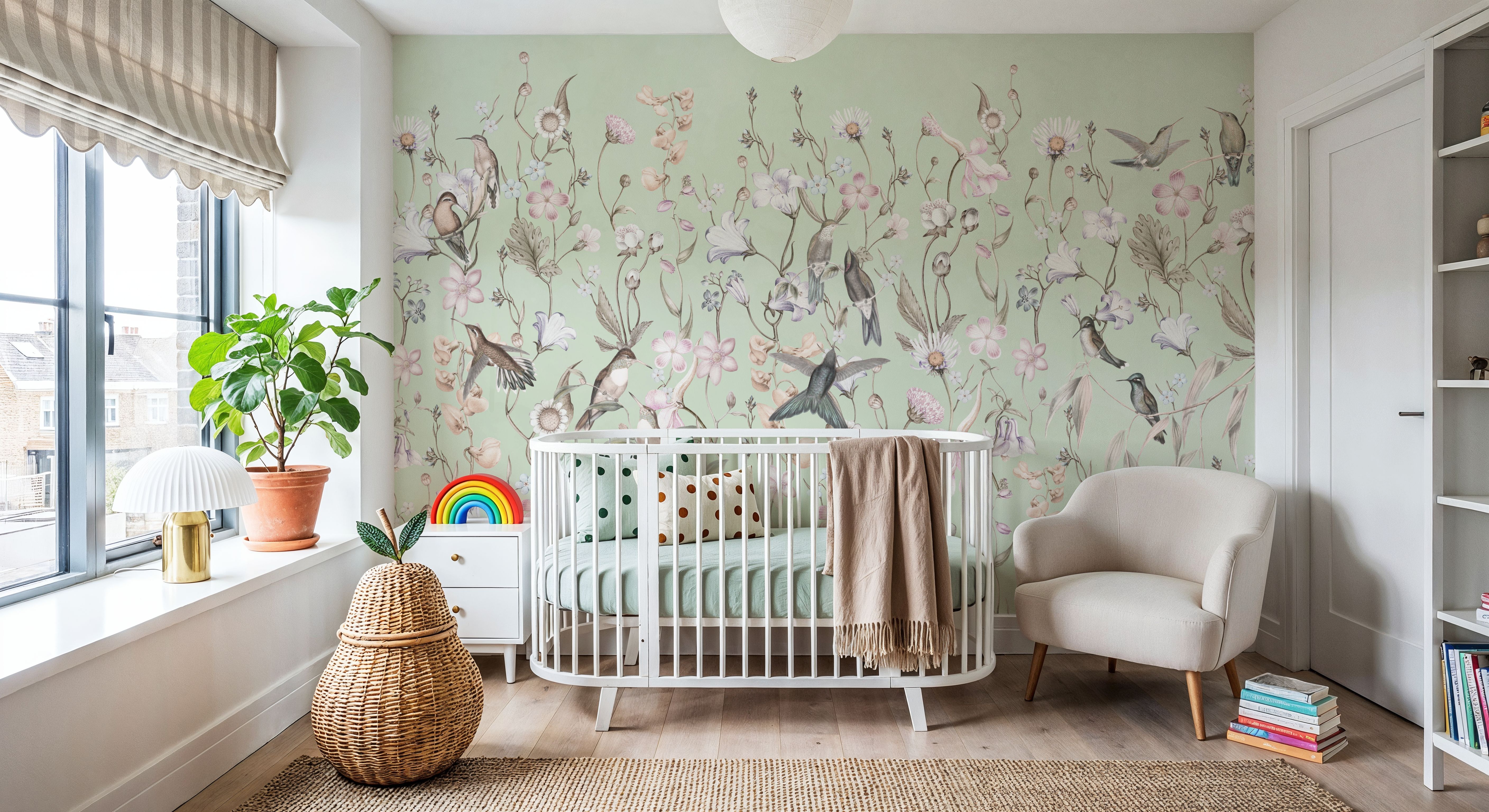 Bird Garden Green