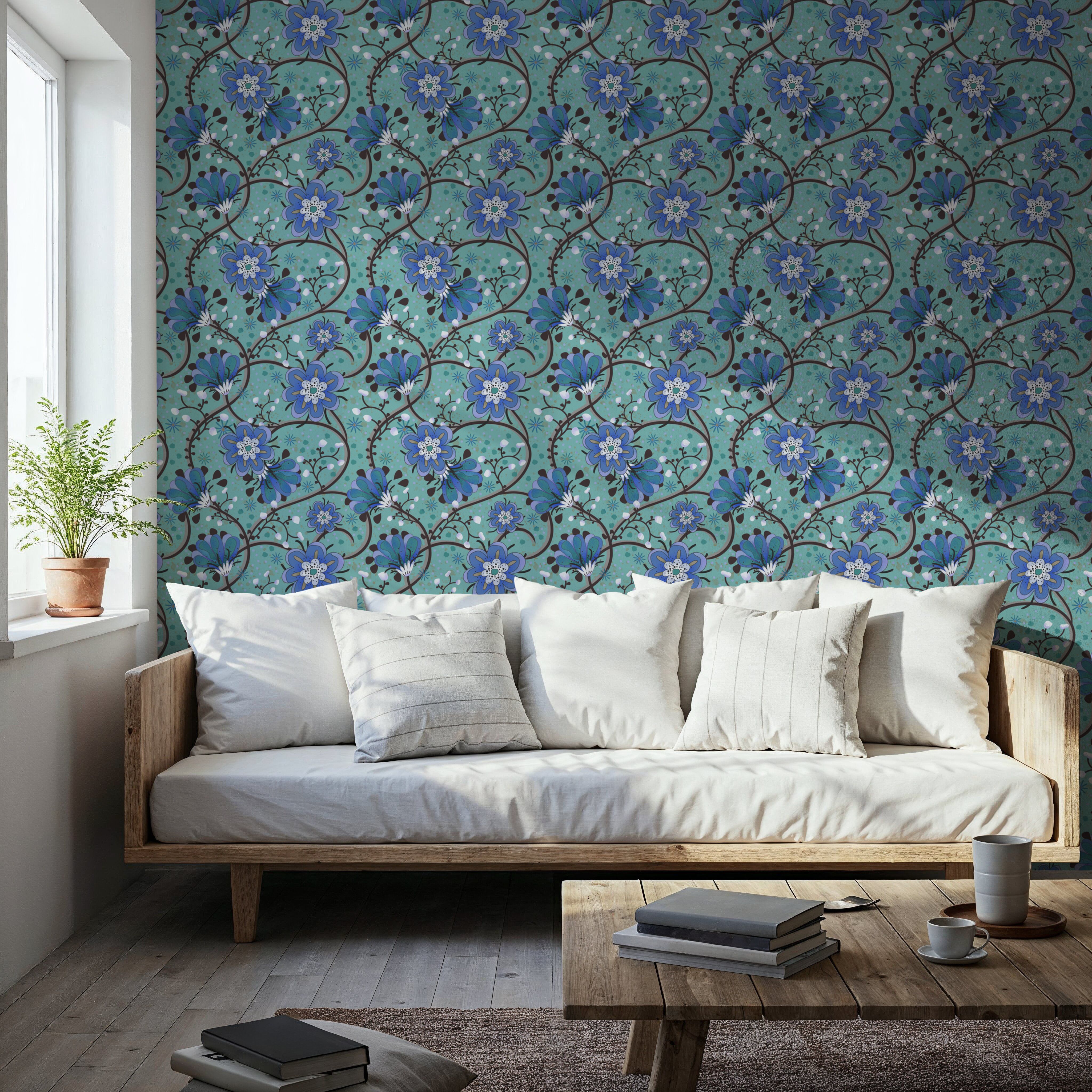 Bohemian Vines, Turqoise