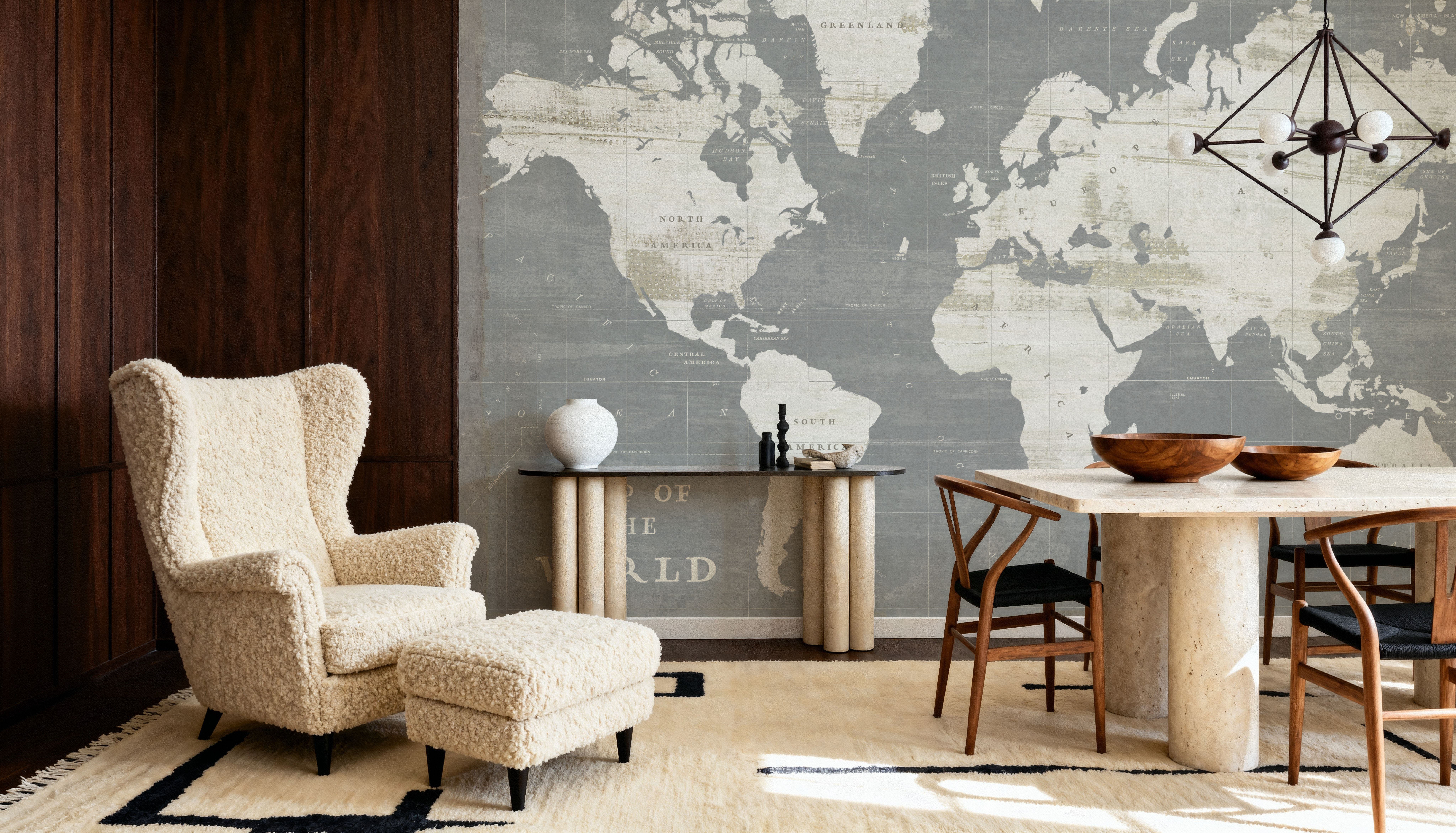 Slate World Map