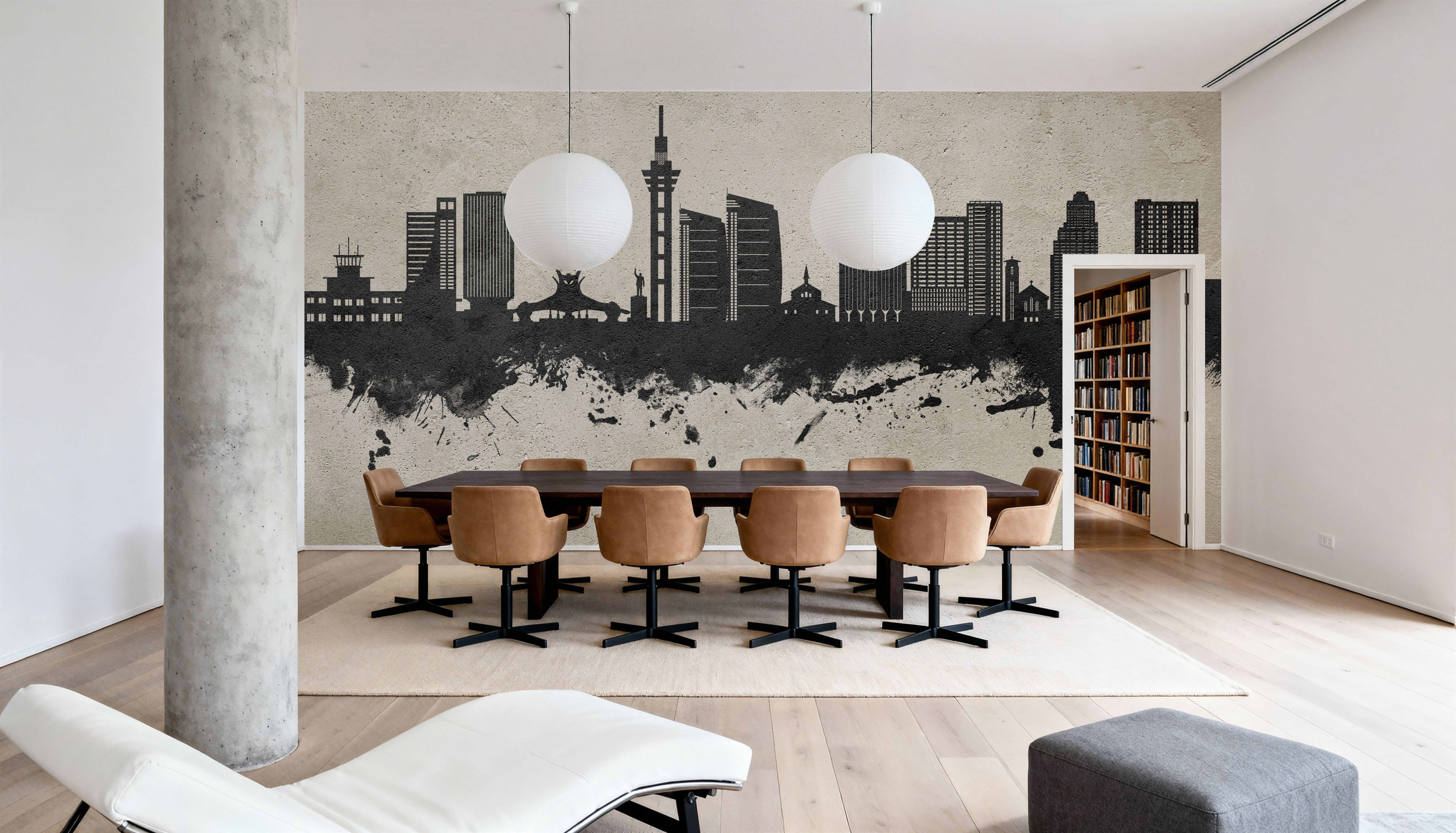 Kinshasa Skyline Concrete