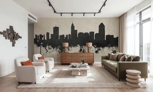 Raleigh North Carolina Skyline Concrete