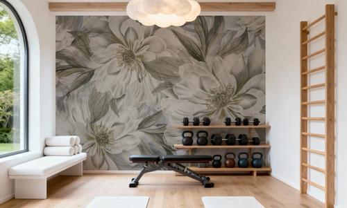 Peony Study - Chalk