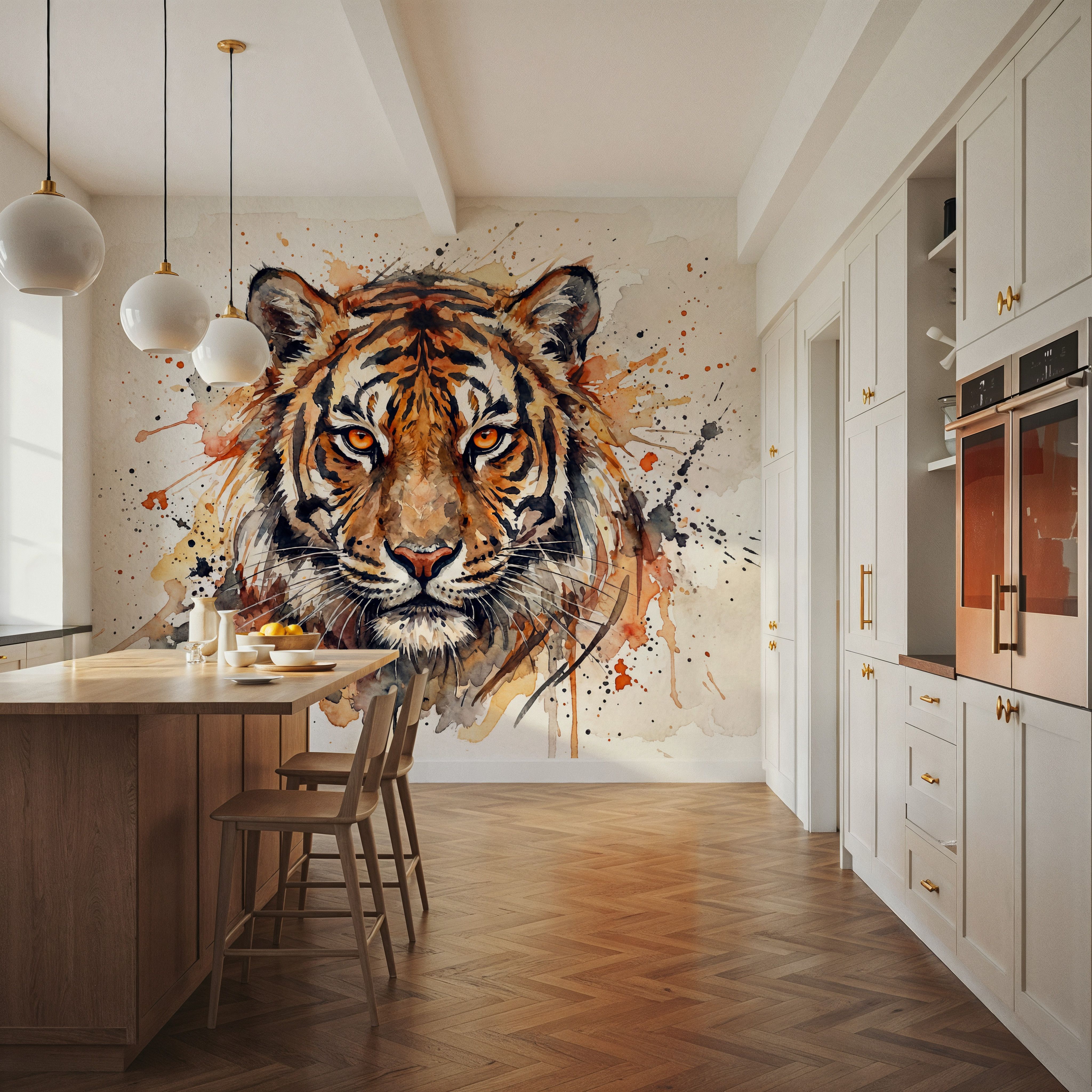 Tiger - Watercolor Predators Series