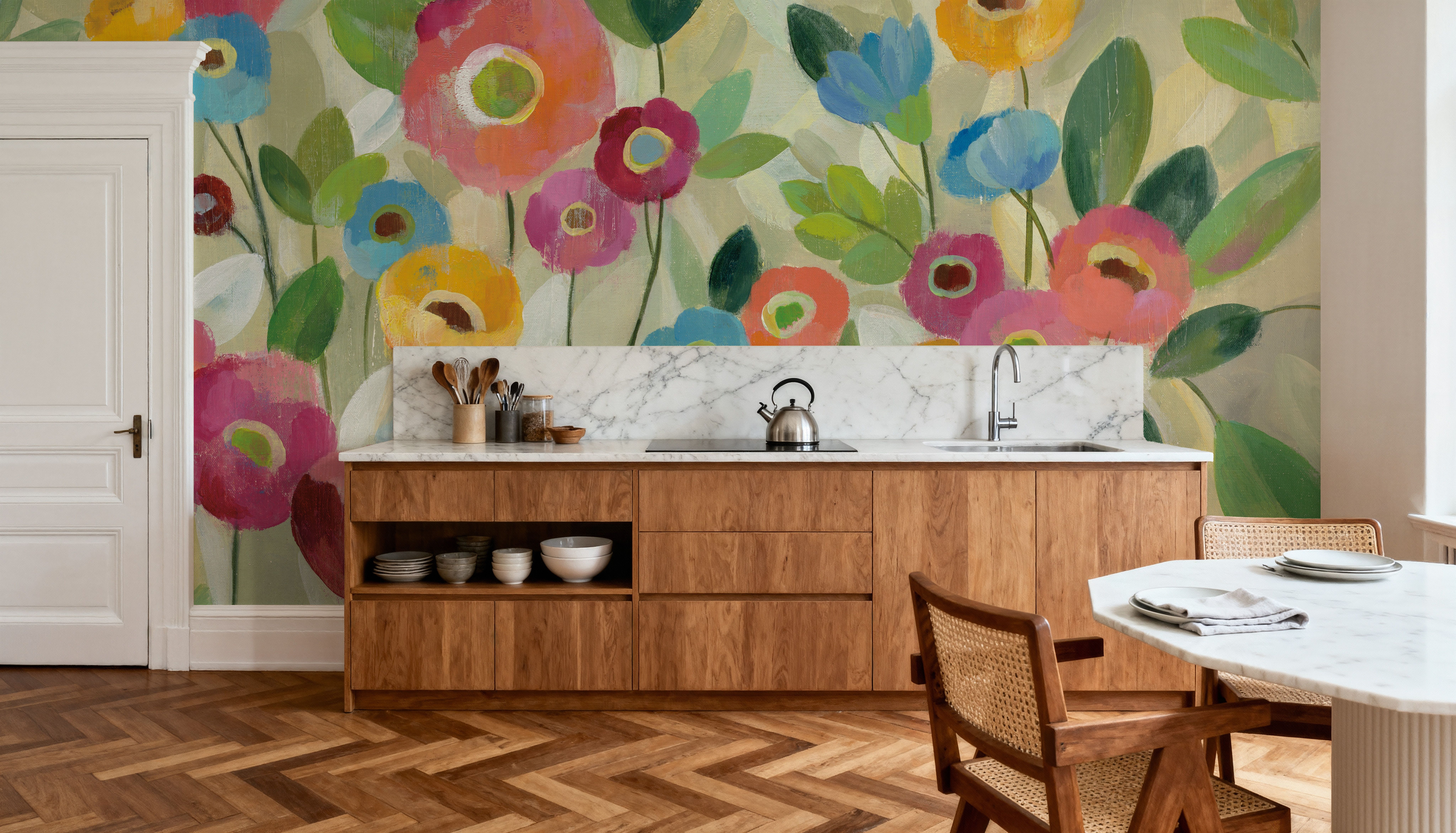 Fairy Tale Flowers V, Wallpaper