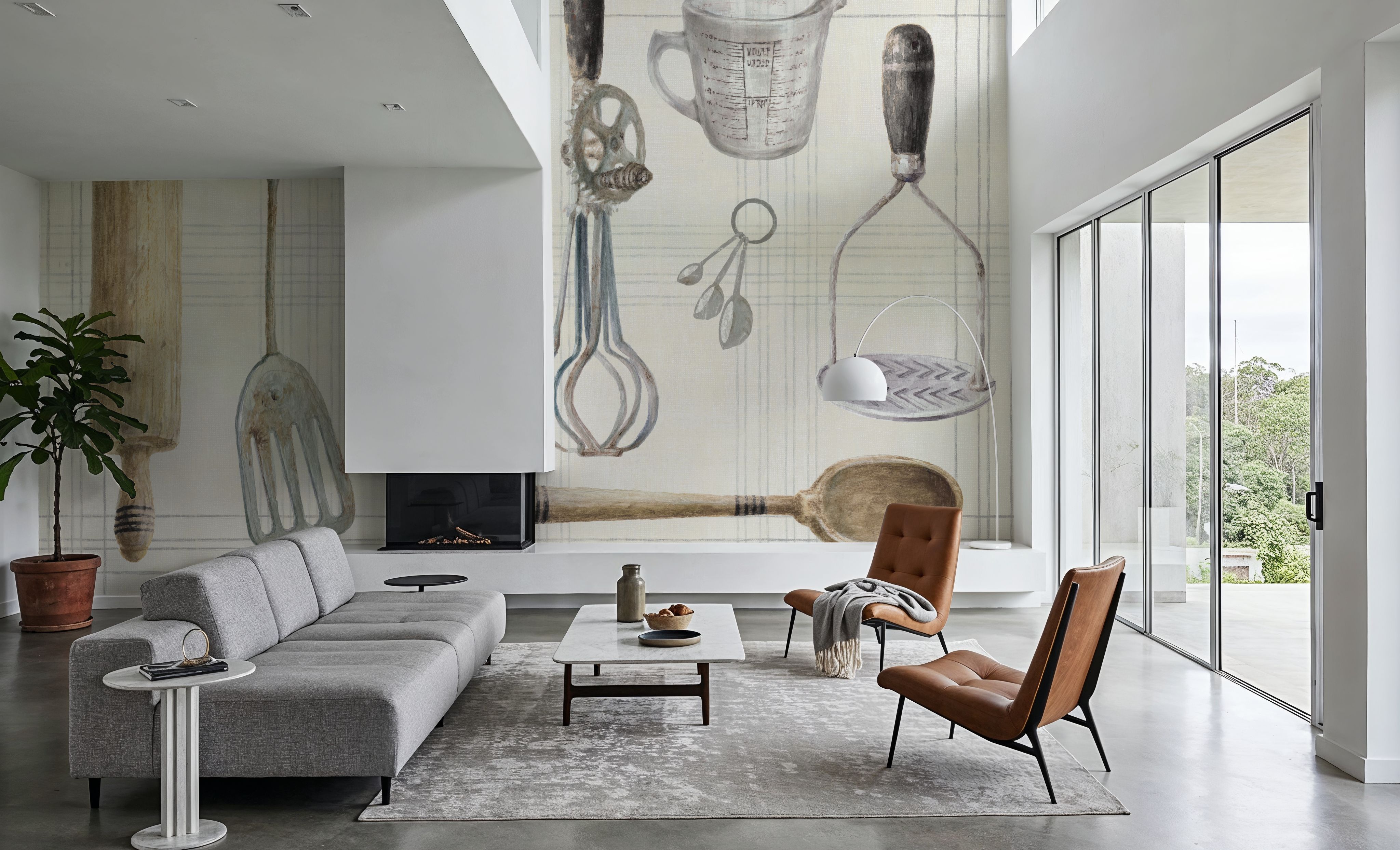 Baking Ready, Behang