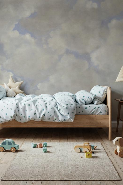 Painted Dreamy Clouds, Vintage