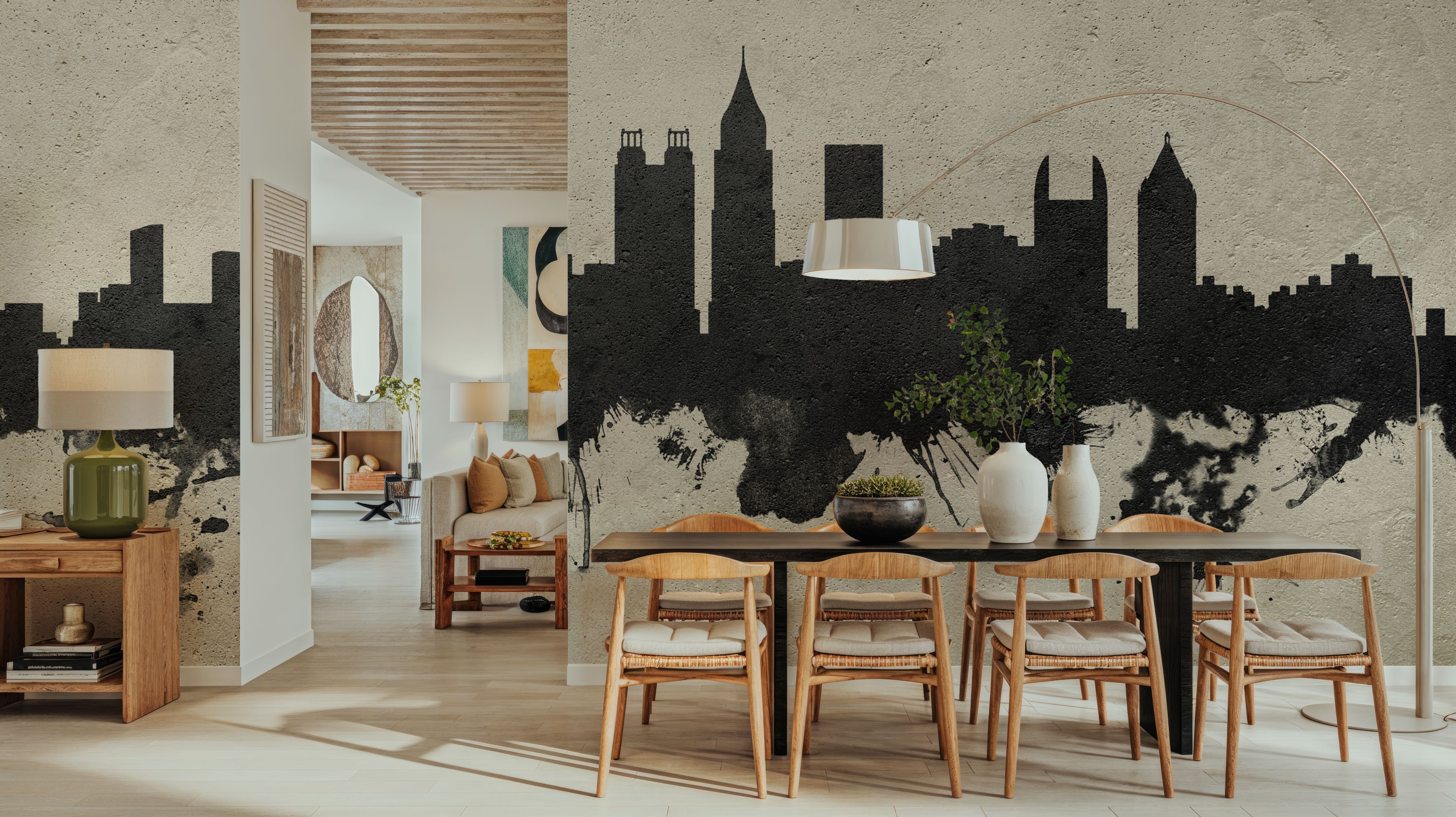 Atlanta Georgia Skyline Concrete
