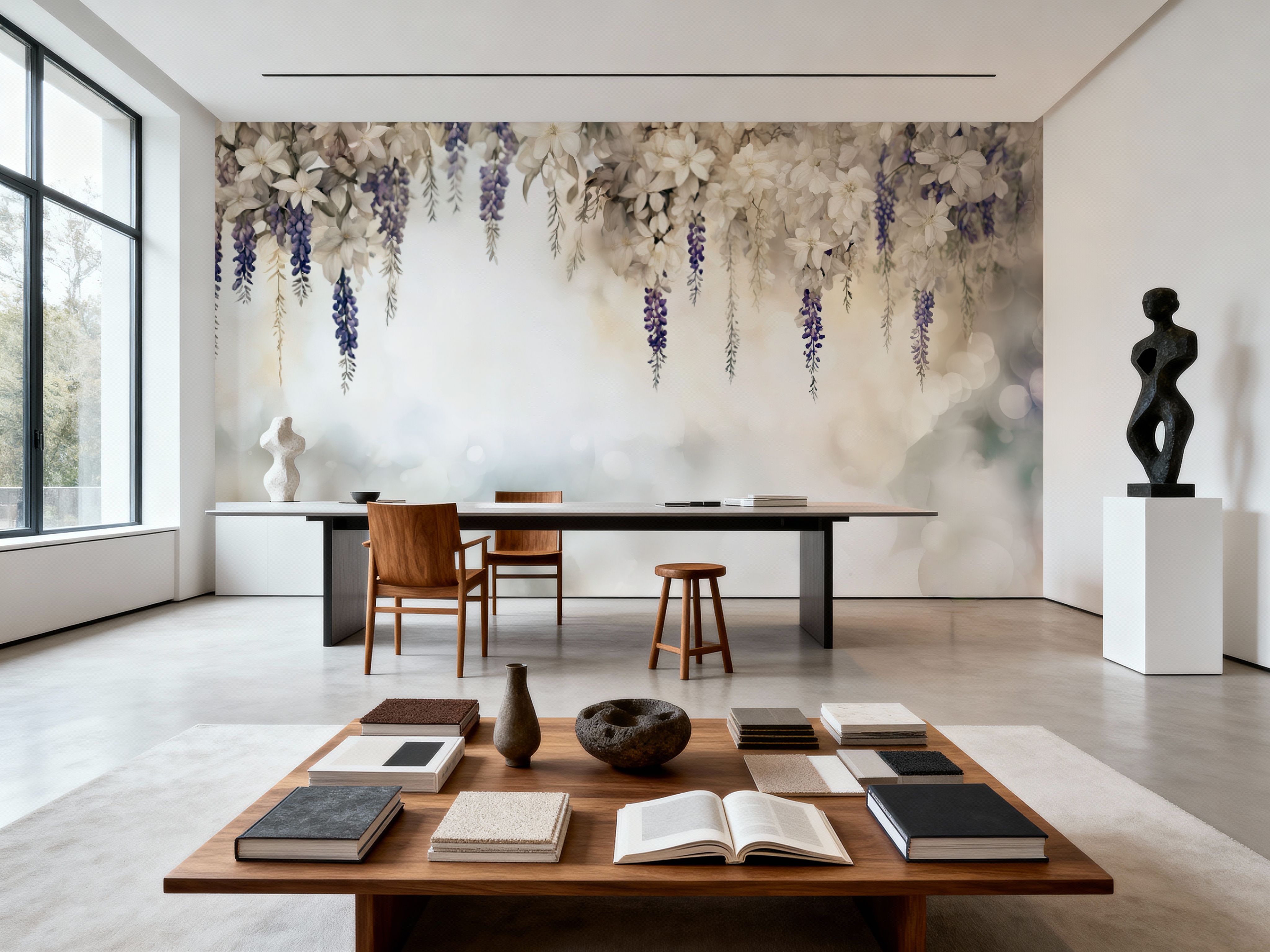 Gentle Wisteria Garden Warm