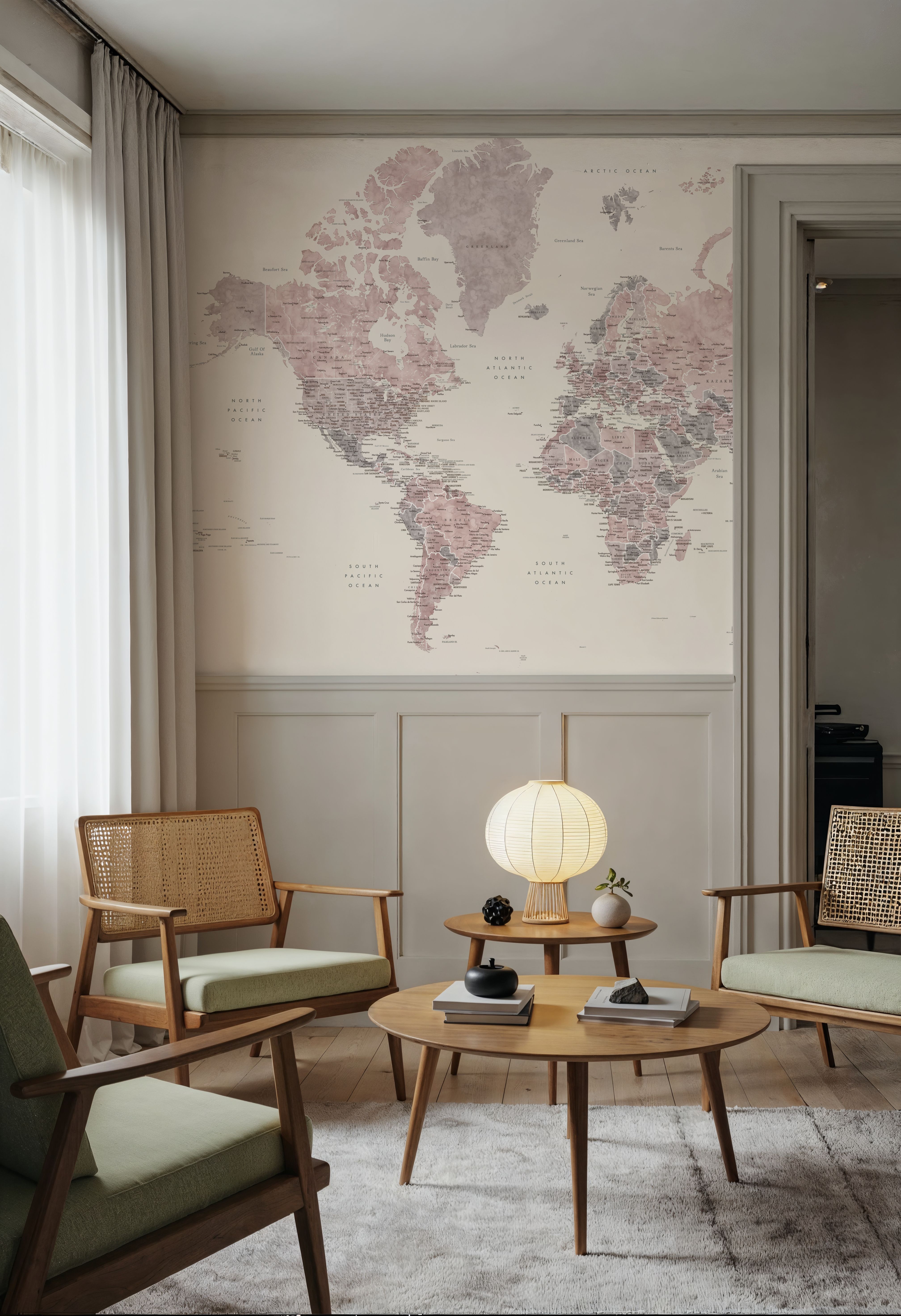 World Map Cities - Madelia