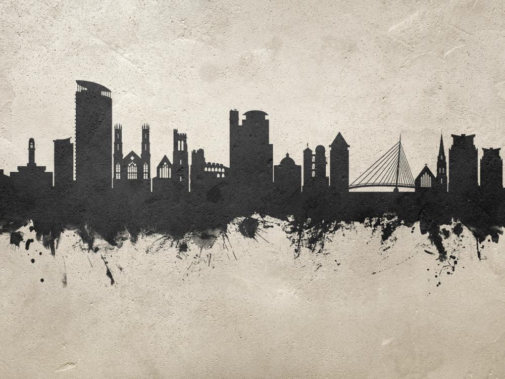 Swansea Wales Skyline Concrete