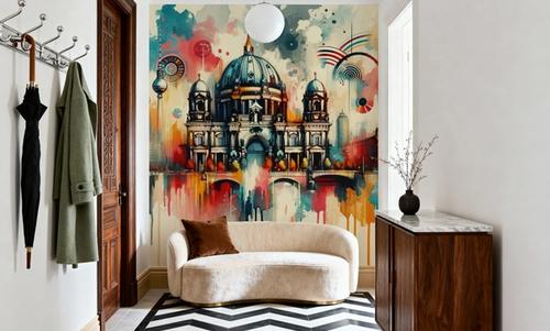 Watercolor Skyline Berlin