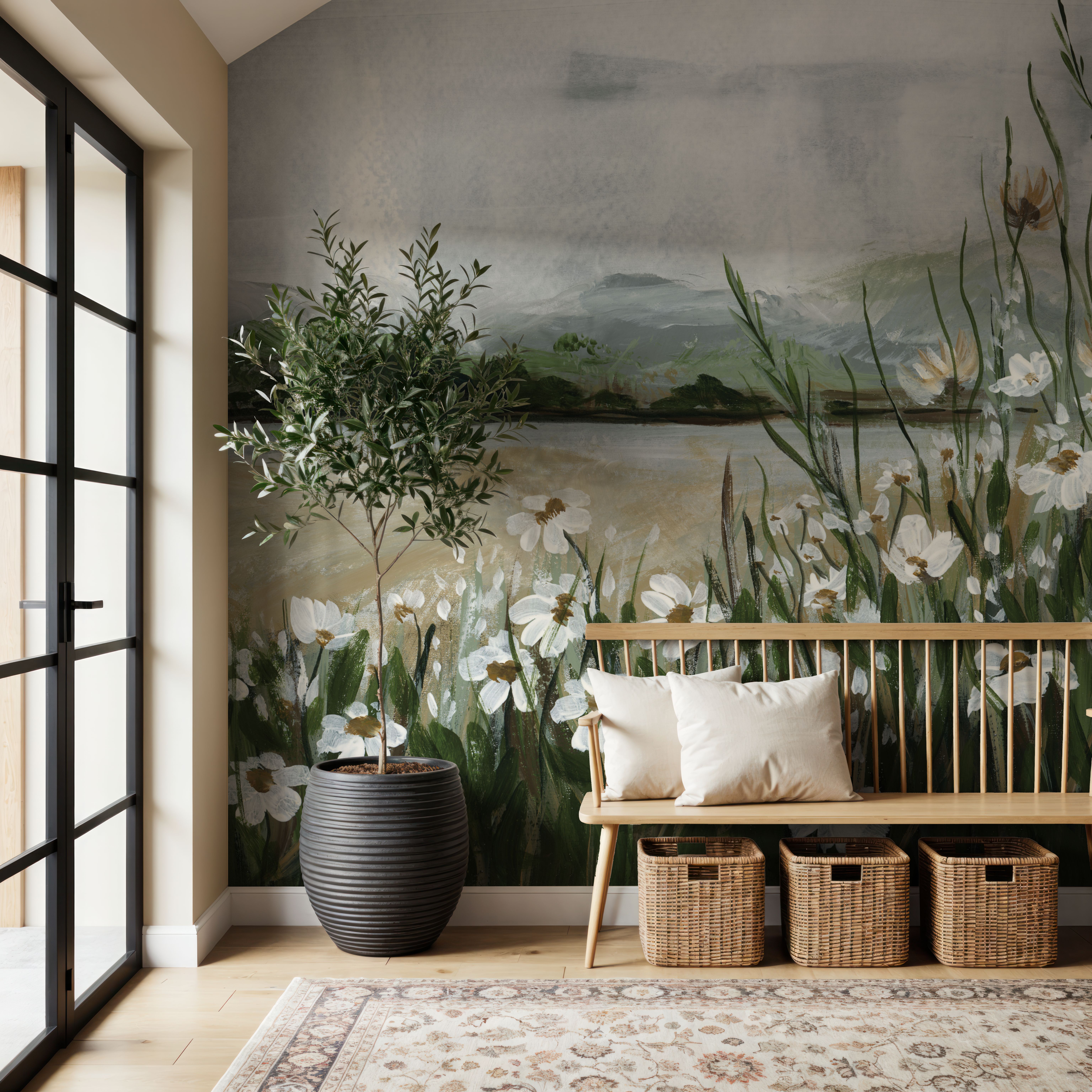 Wildflowers Among the Landscape