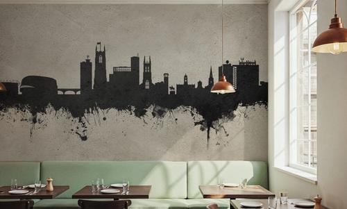 Derby England Skyline Concrete