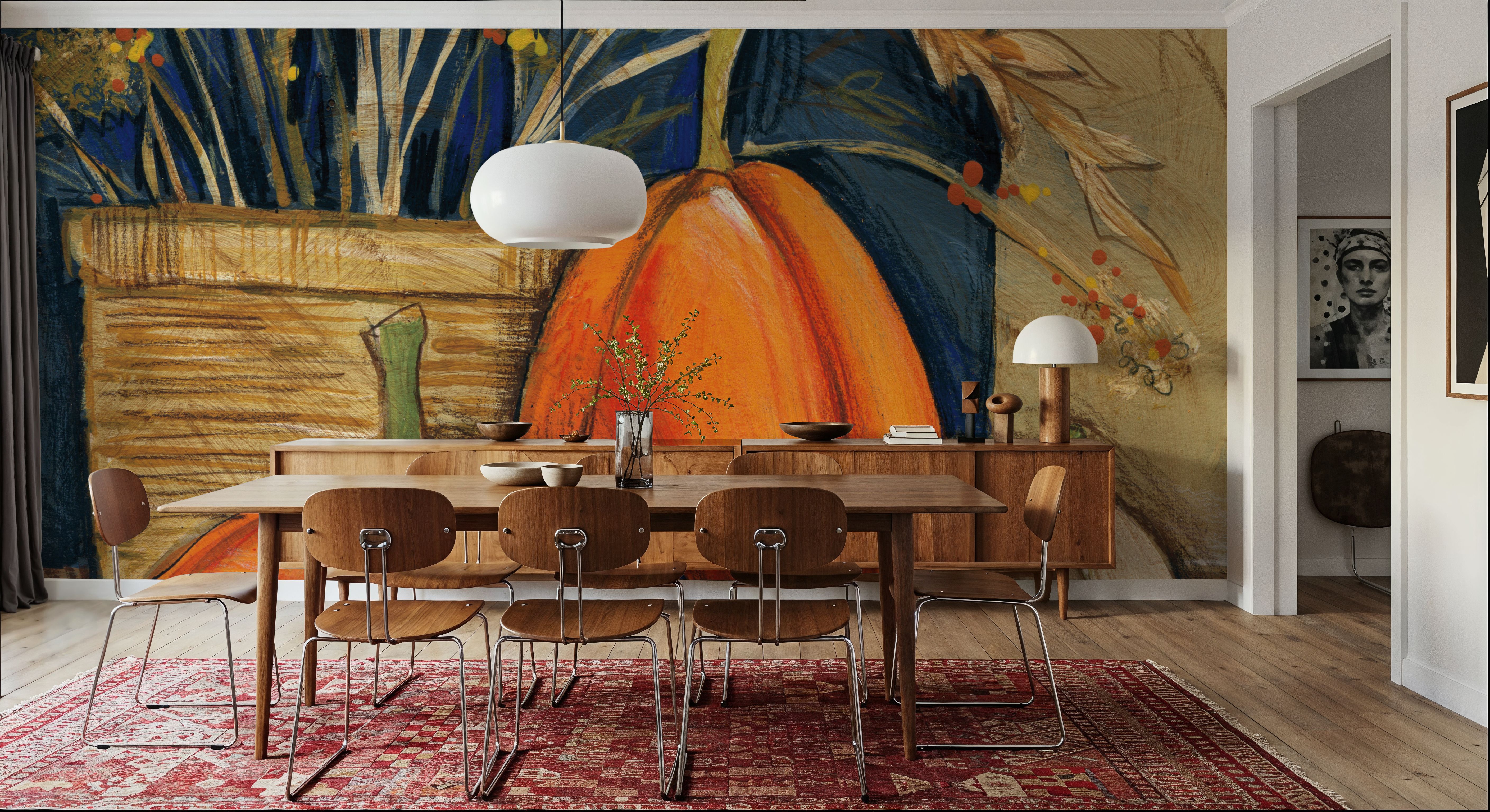 Straw Basket, Tapeten