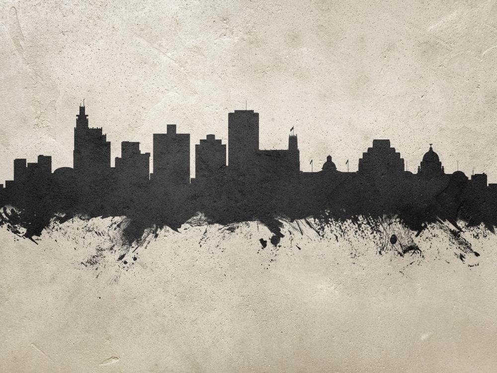 Jackson Mississippi Skyline Concrete