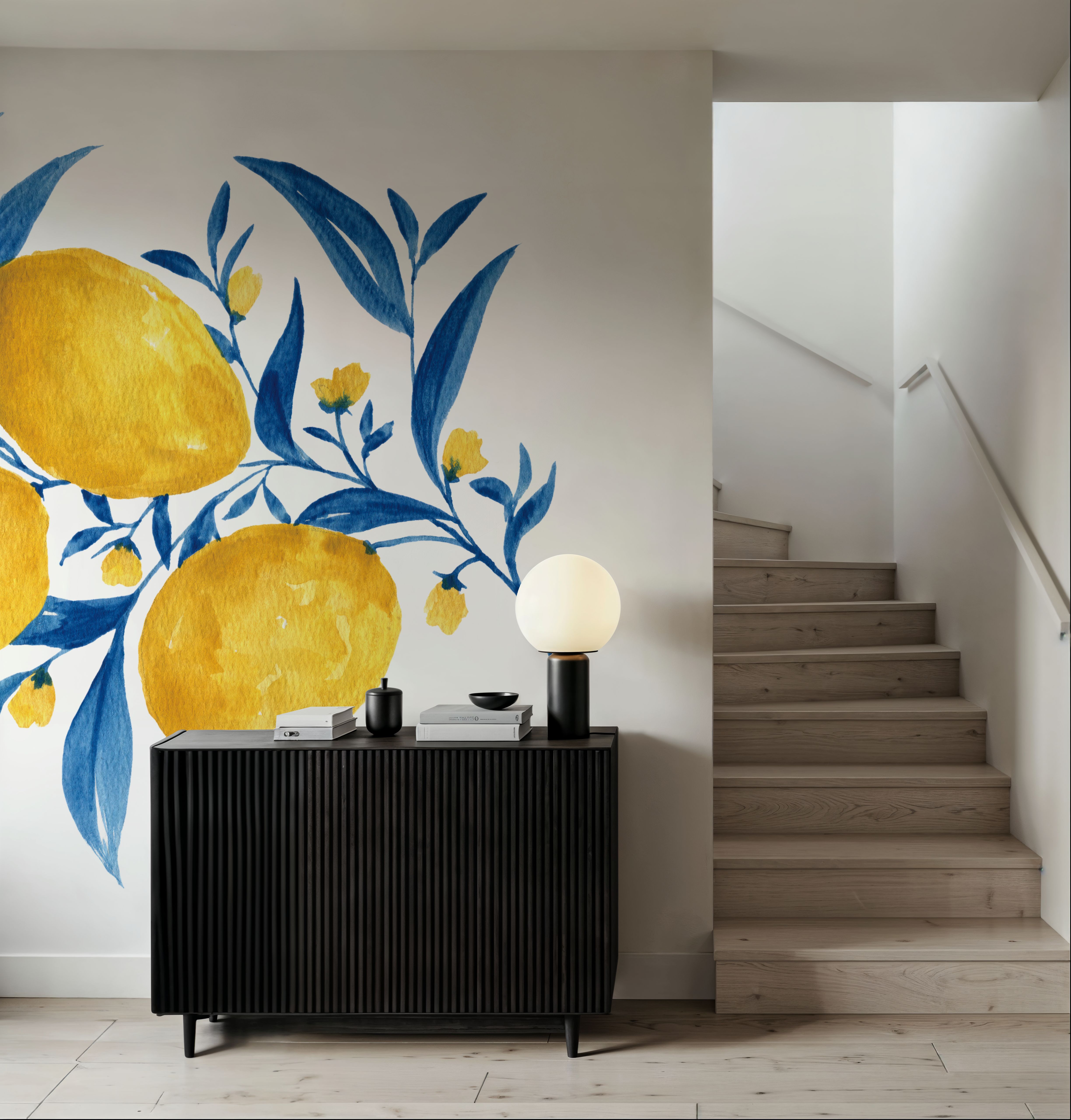 Blue Leaf Lemons I