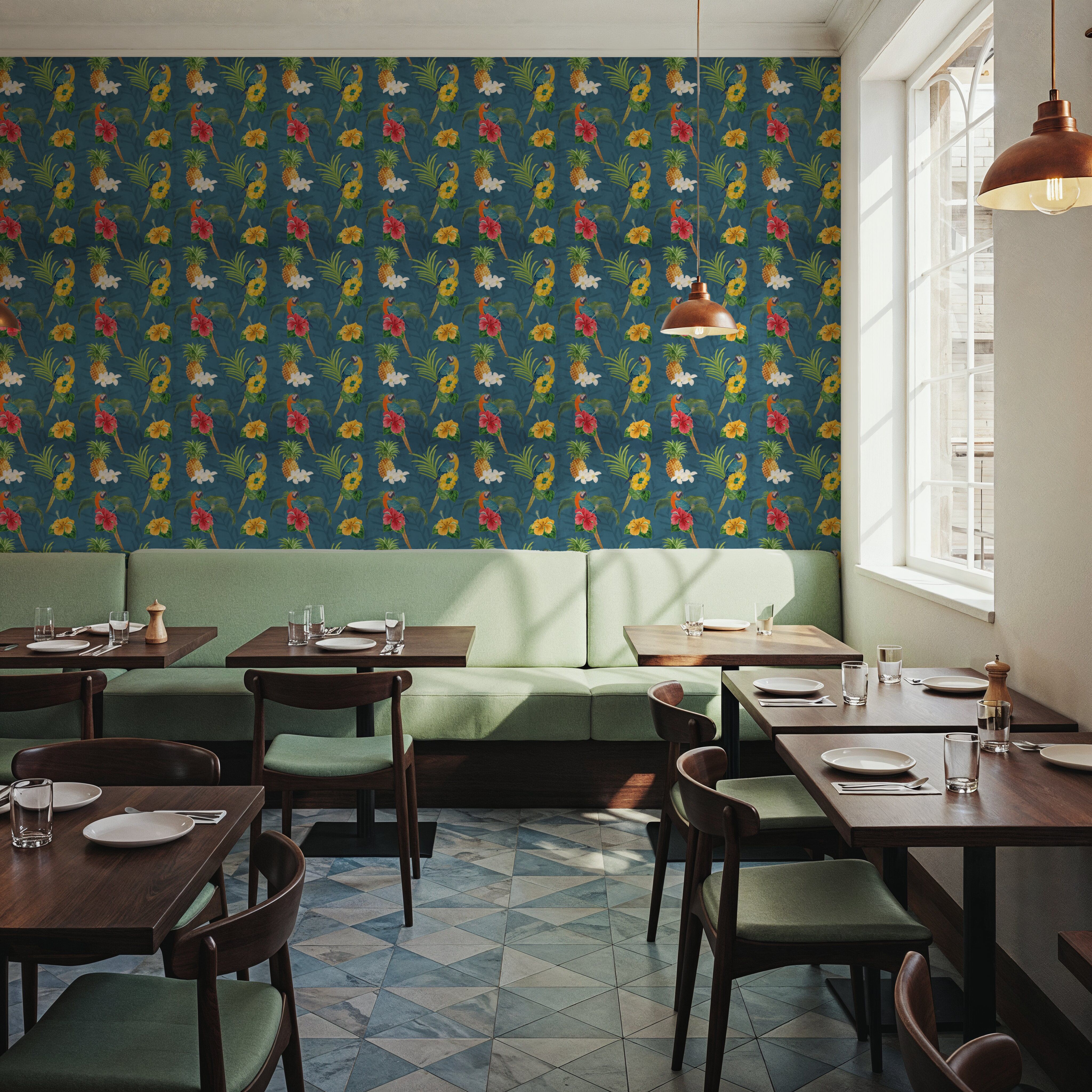 Parrot Paradise Blue