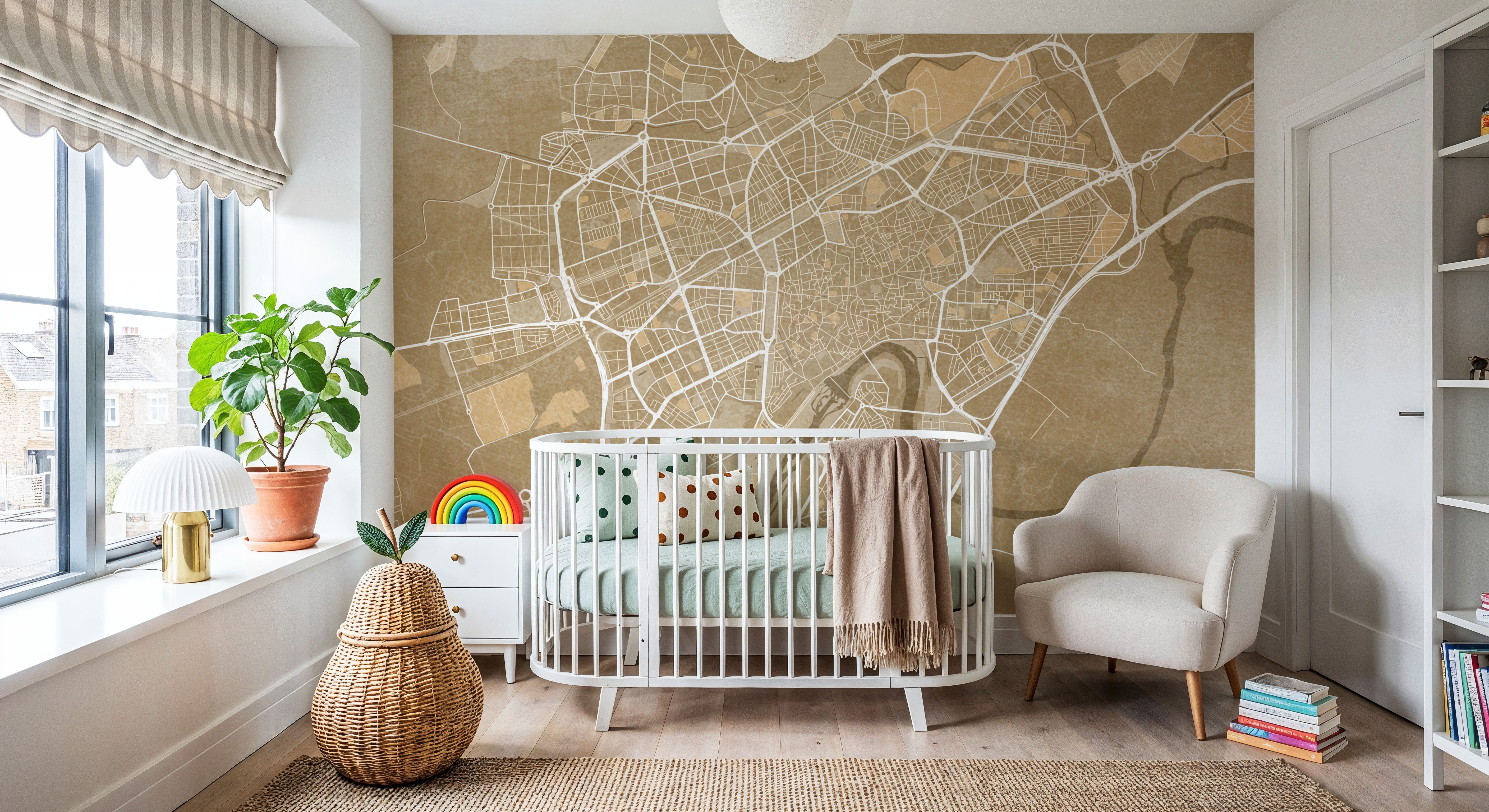 Cordoba Ochre, Behang
