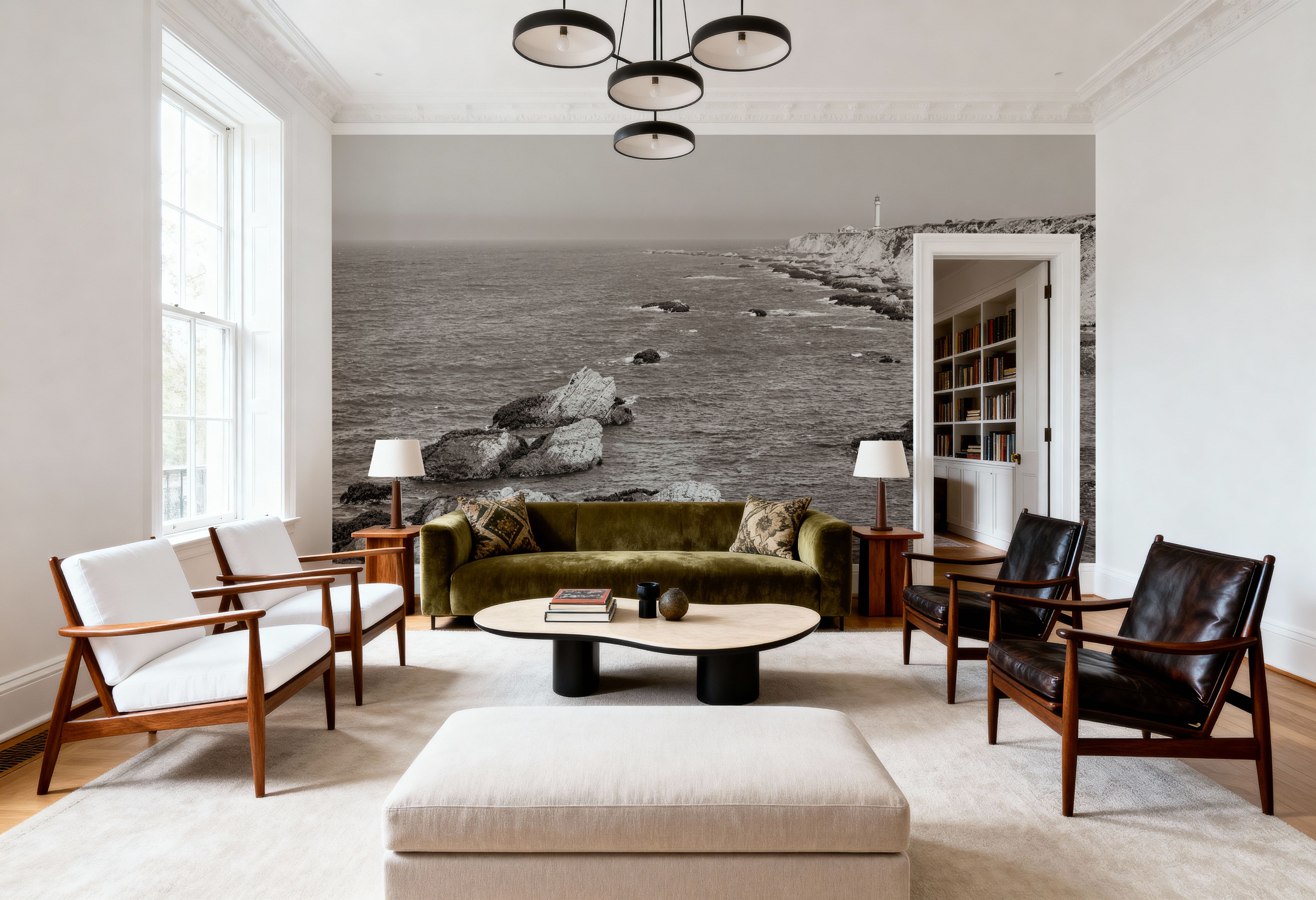 California Lighthouse BW