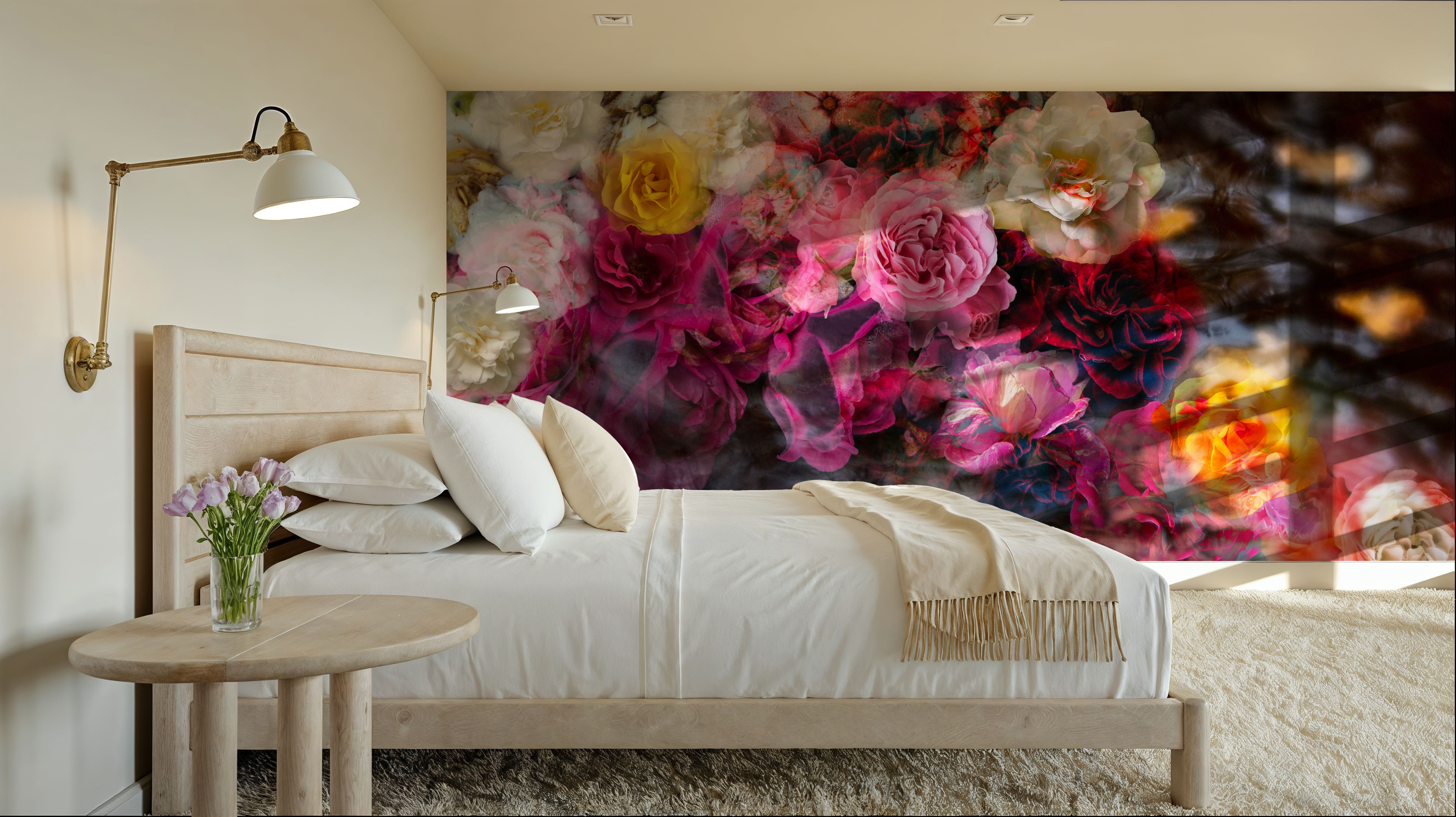 River of Roses, Behang