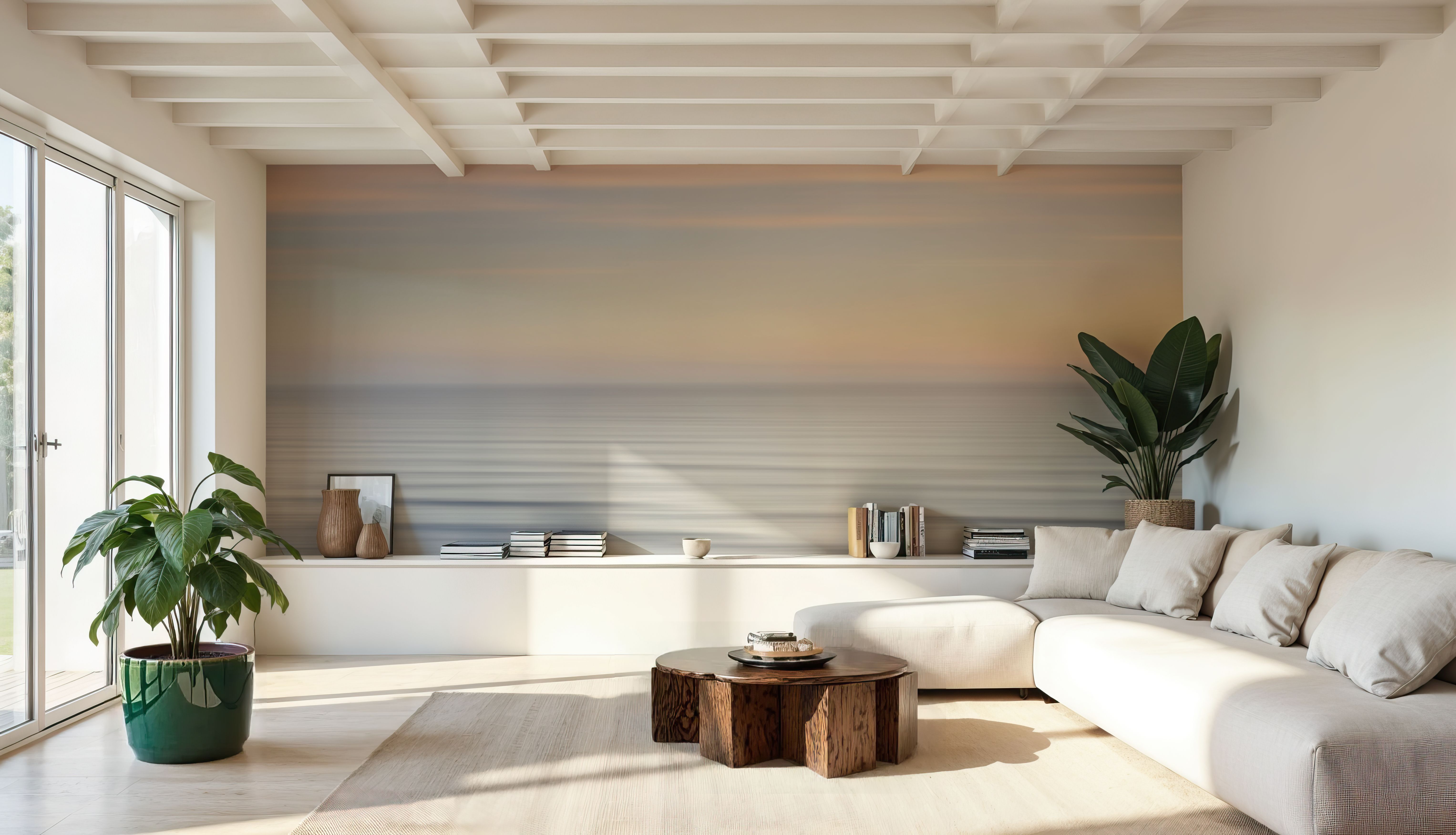 On the Horizon I, Behang