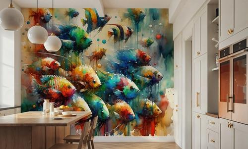 Aquatic Dance of Hues