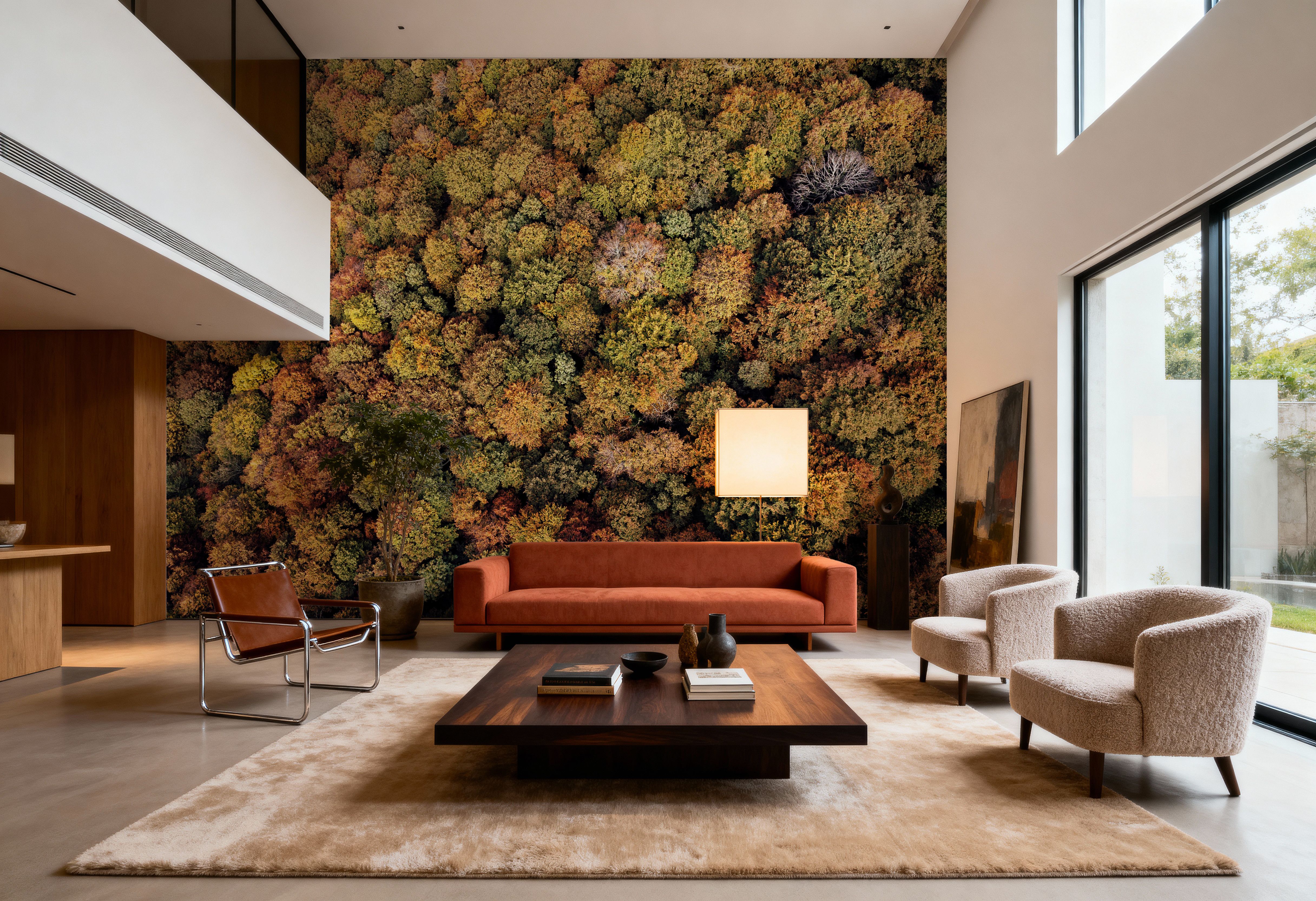 Aerial Forest, Wallpaper