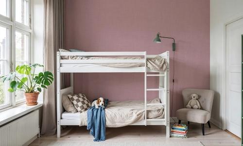 Mottled Linen Effect, Dusty Pink