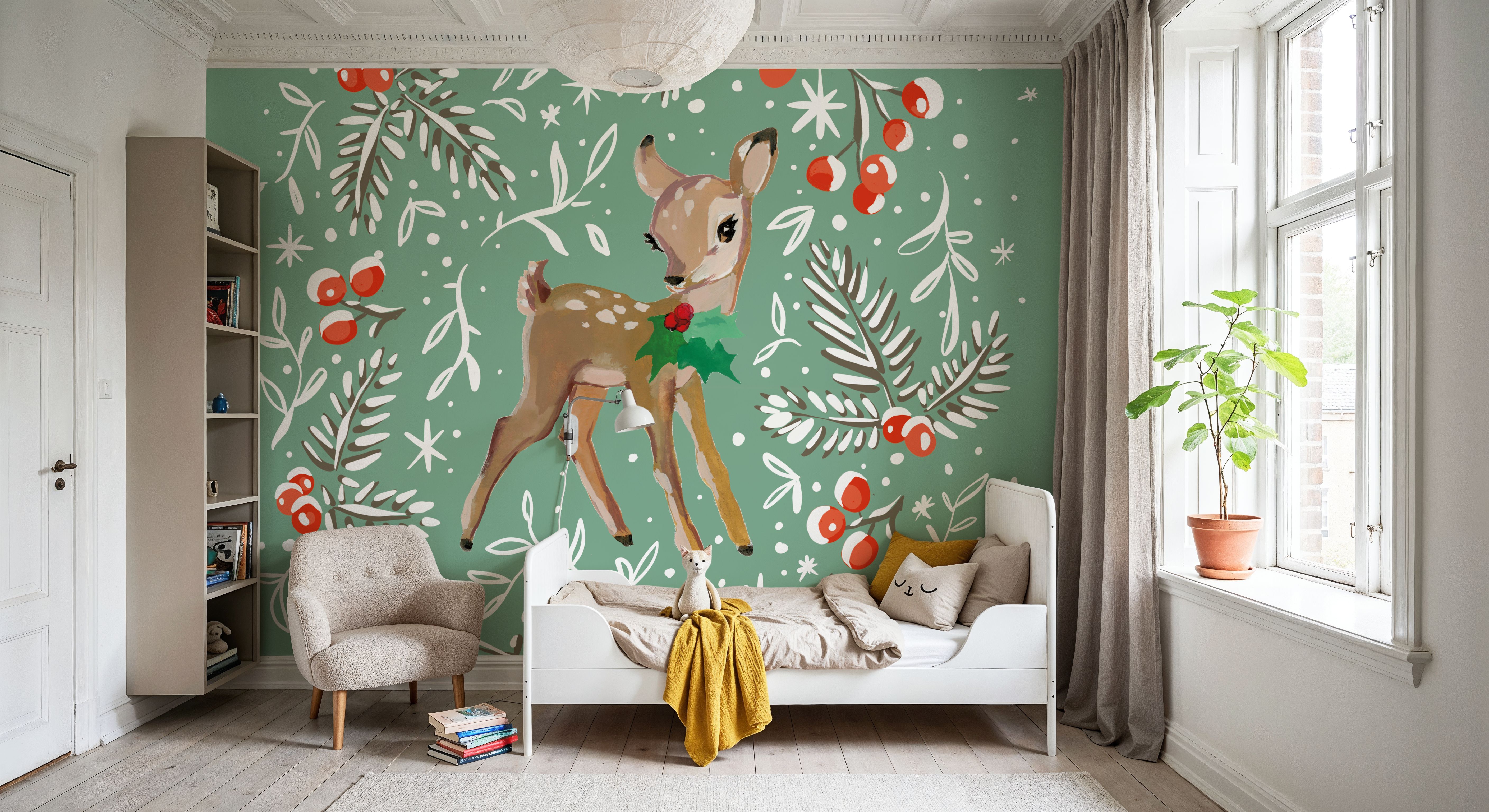 Vintage Christmas I, Wallpaper